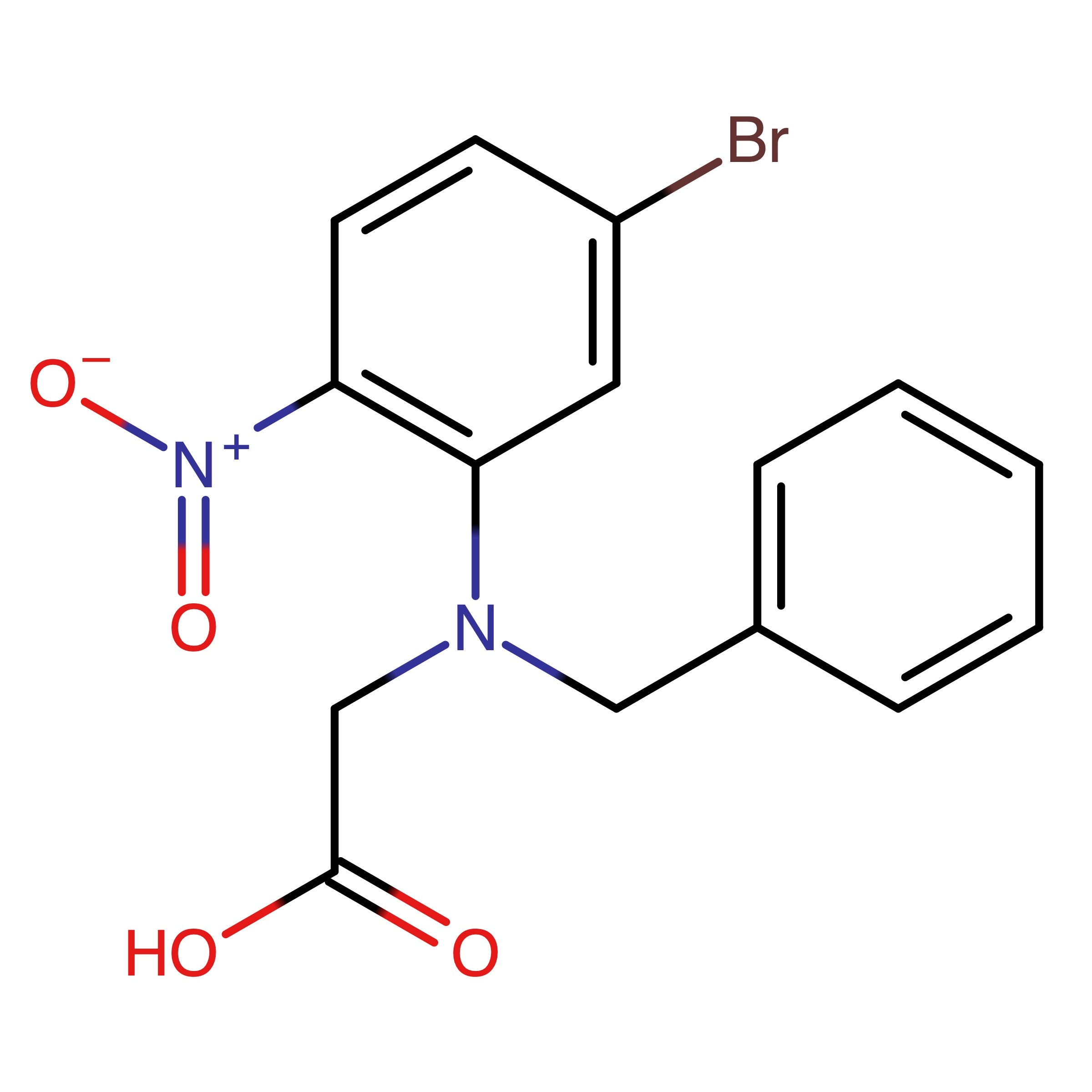 CAS 305790-86-7 | N-Benzyl-N-(5-bromo-2-nitrophenyl)glycine