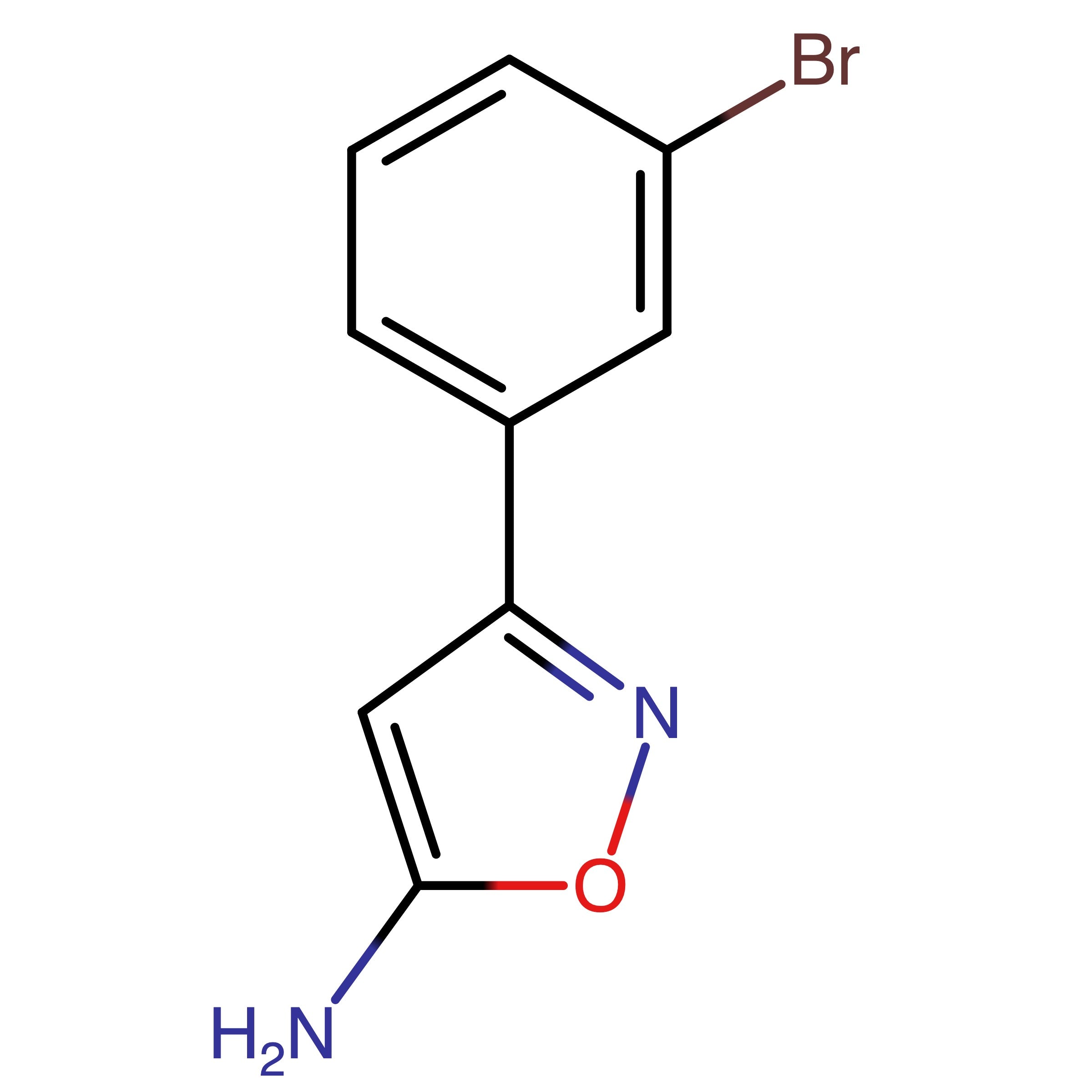 CAS 119162-52-6 | 5-Amino-3-(3-bromophenyl)isoxazole | MFCD07787076