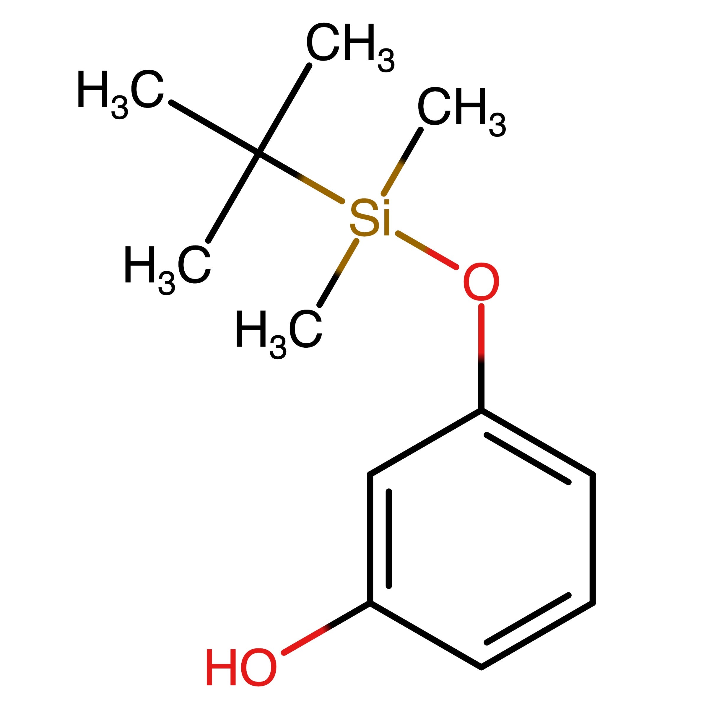 CAS 161006-18-4 | 3-((tert-Butyldimethylsilyl)oxy)phenol | MFCD27945625
