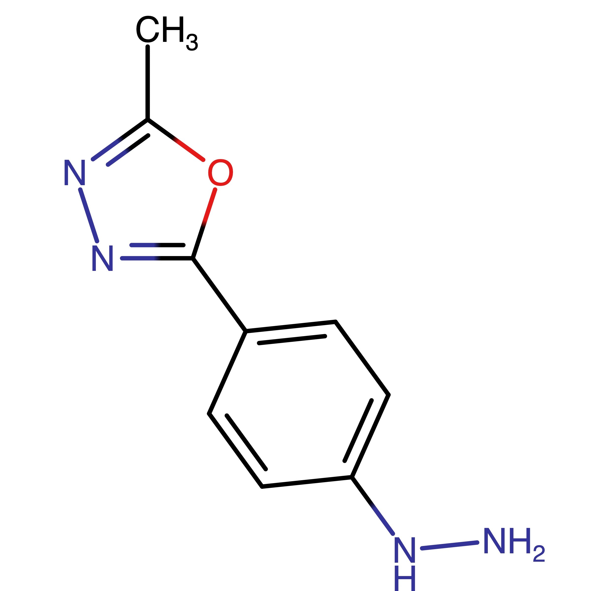 CAS 774238-39-0 | 2-(4-Hydrazineylphenyl)-5-methyl-1,3,4-oxadiazole
