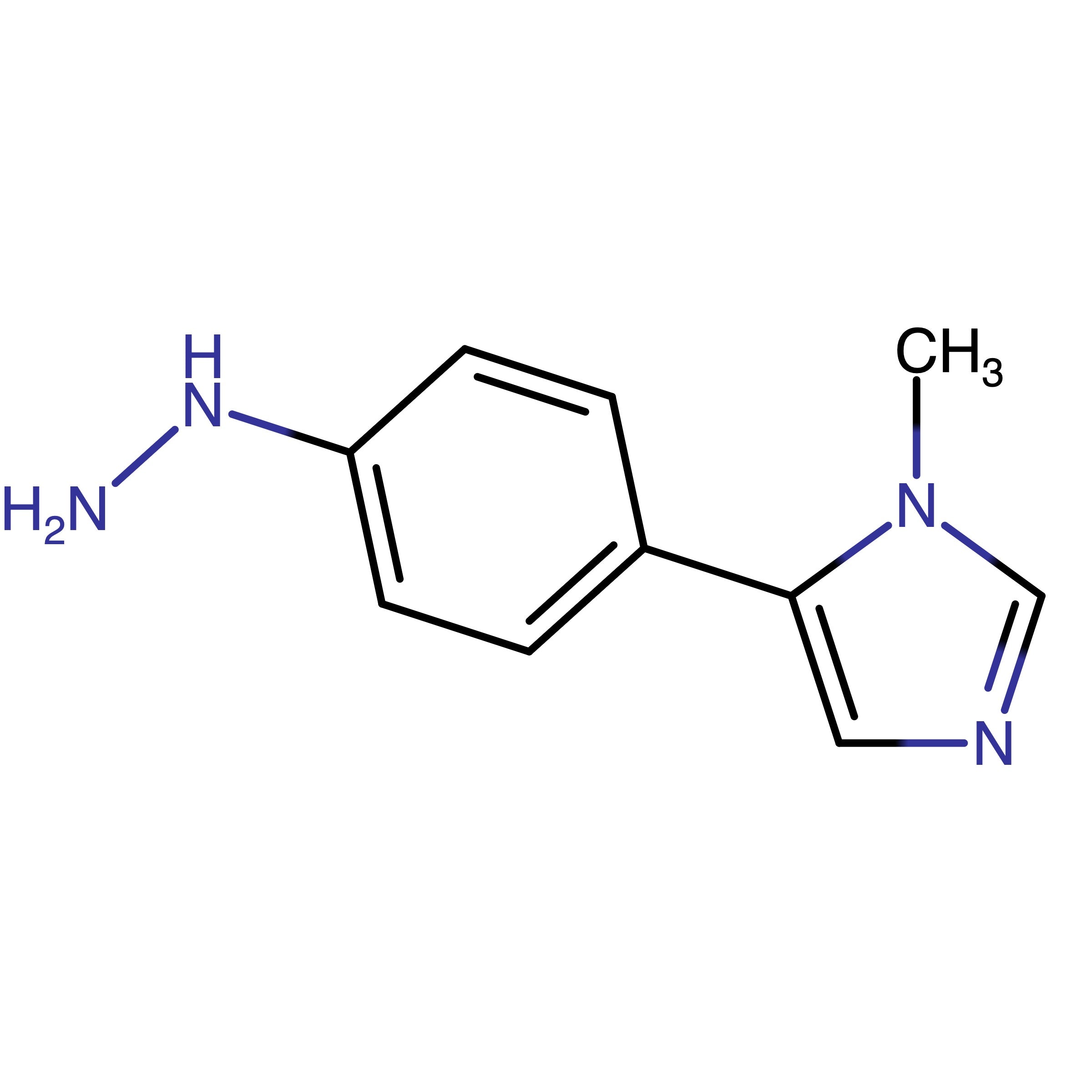 CAS 774238-45-8 | 5-(4-Hydrazineylphenyl)-1-methyl-1H-imidazole