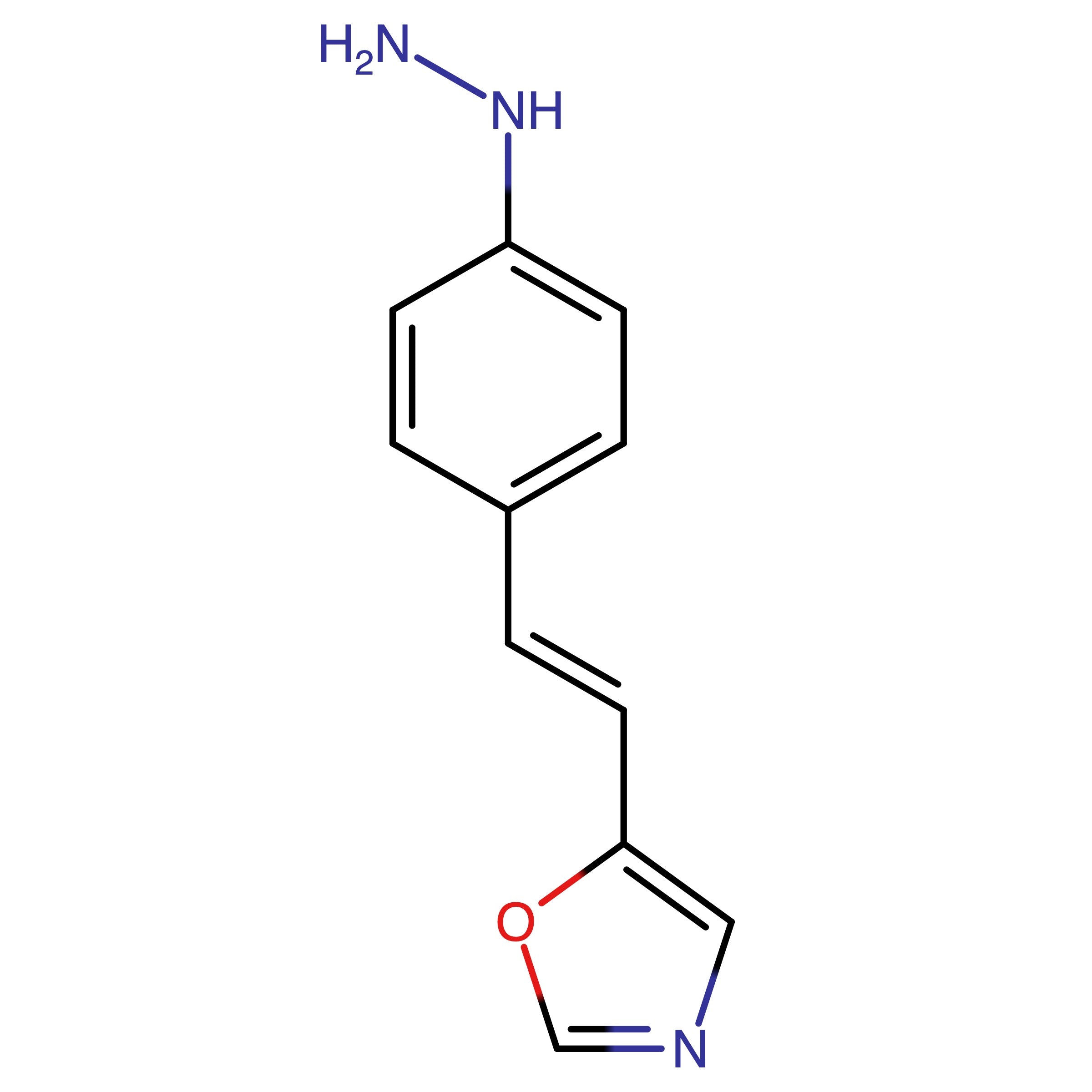 CAS 774238-51-6 | (E)-5-(4-Hydrazineylstyryl)oxazole