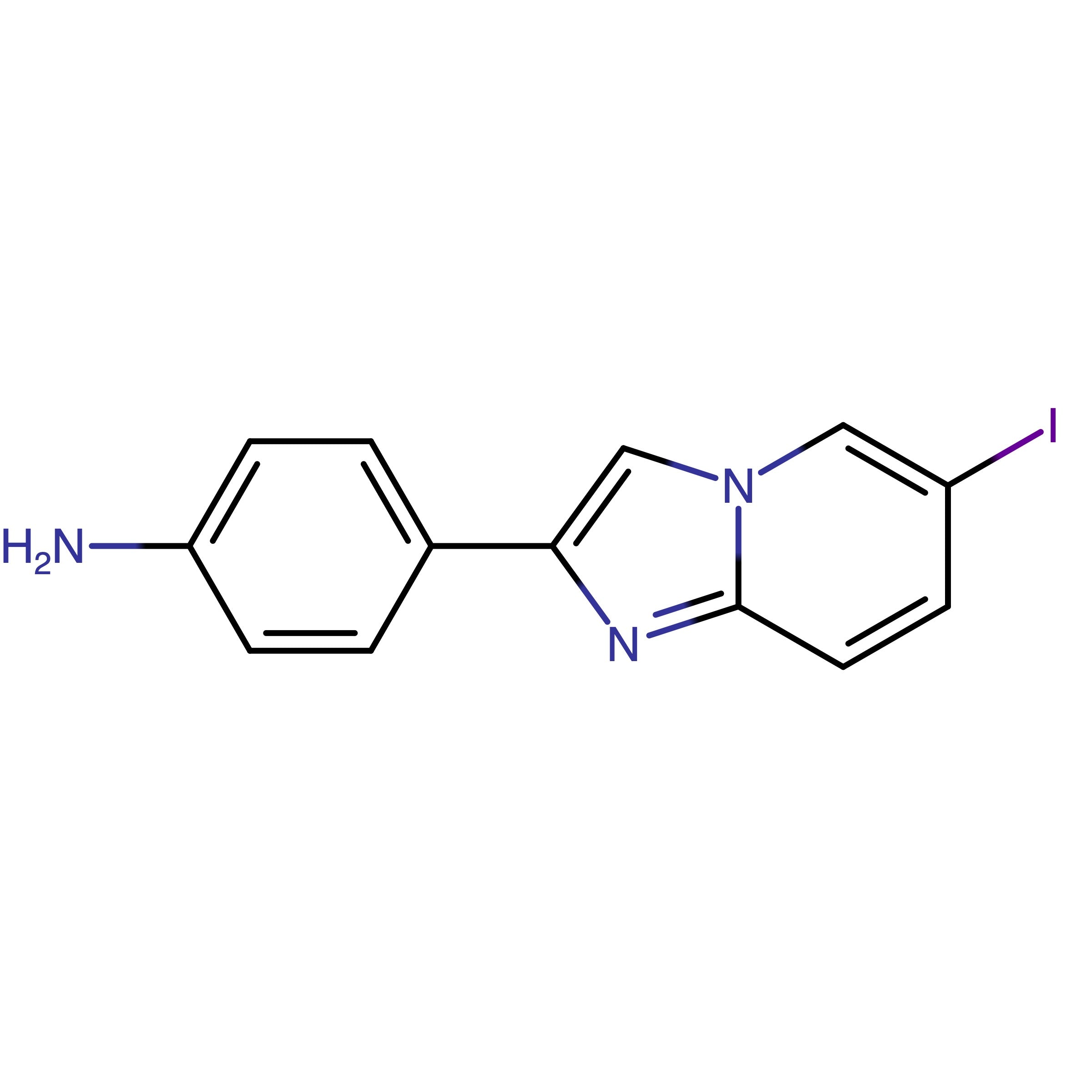 CAS 774238-56-1 | 4-(6-Iodoimidazo[1,2-a]pyridin-2-yl)aniline