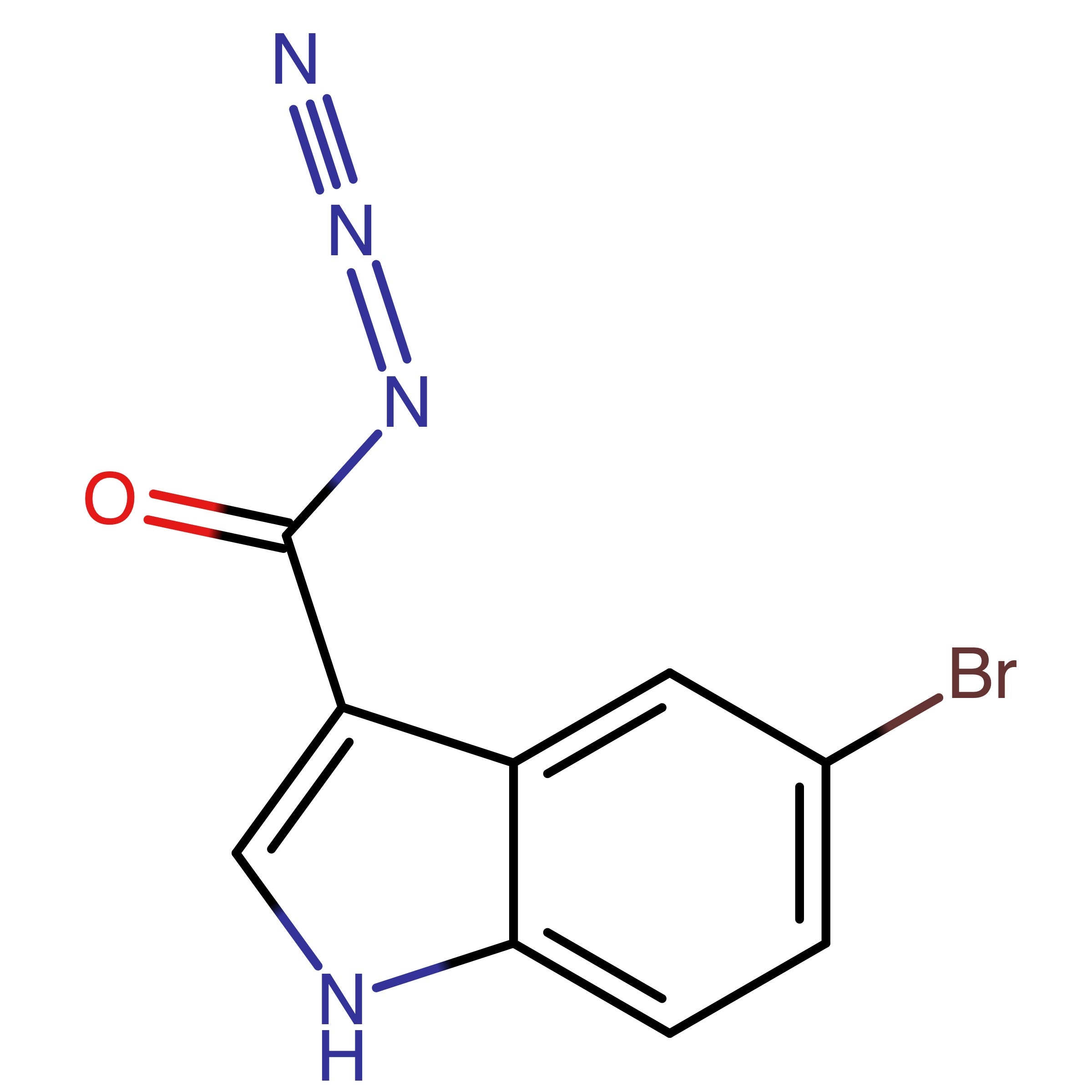 CAS 2638559-57-4 | 5-Bromo-1H-indole-3-carbonyl azide