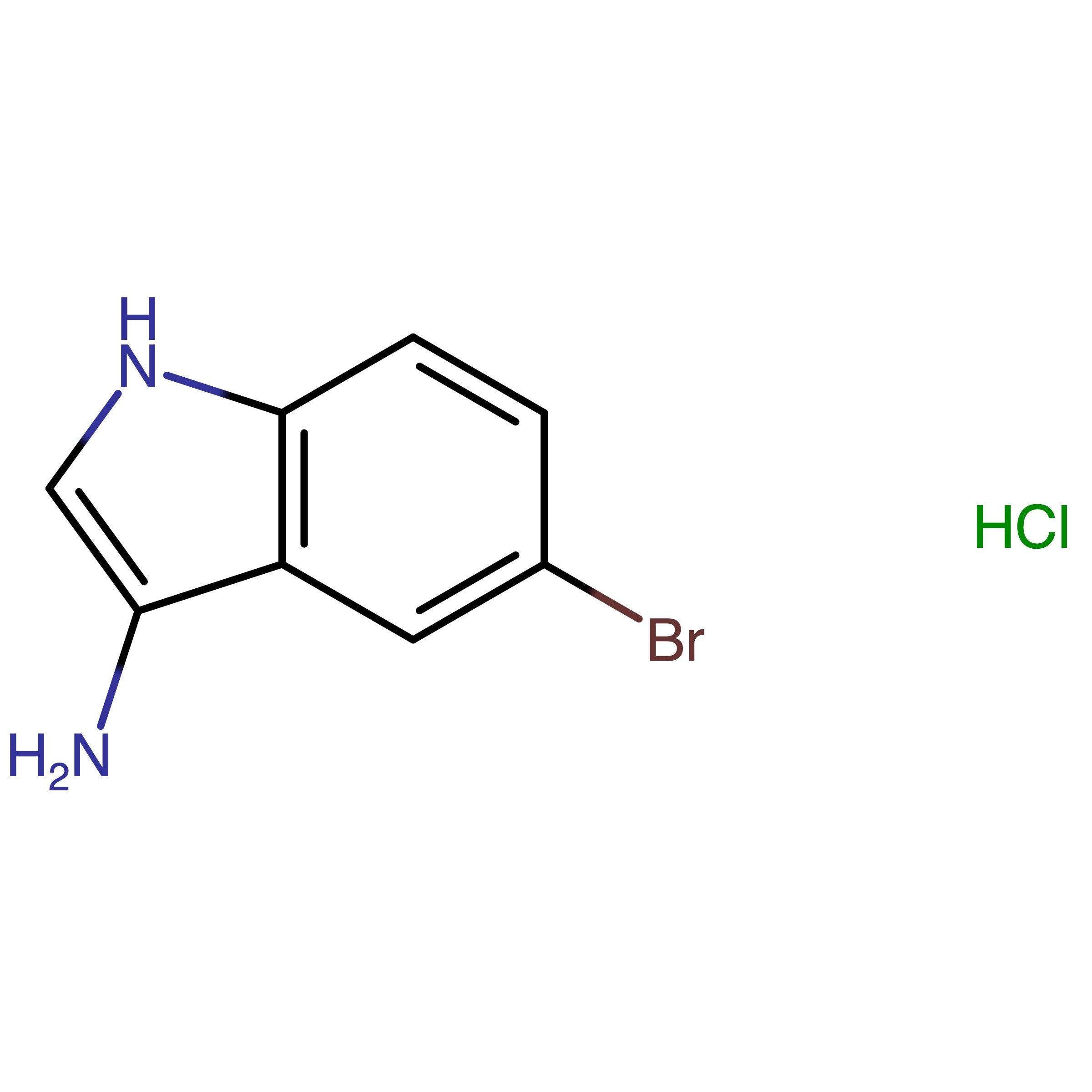 CAS 1893457-72-1 | 5-Bromo-1H-indol-3-amine hydrochloride | MFCD12197390