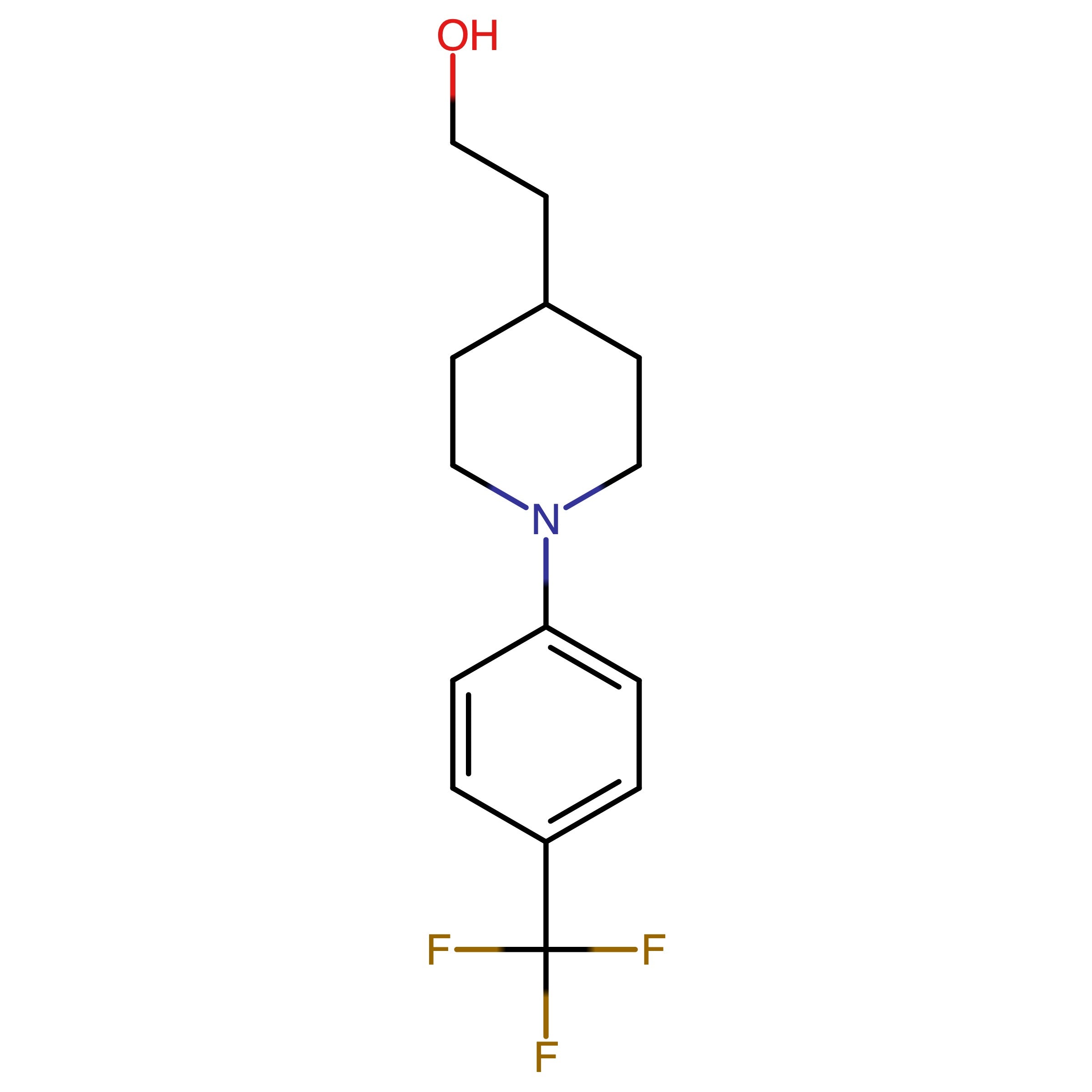 CAS 948022-47-7 | 2-(1-(4-(Trifluoromethyl)phenyl)piperidin-4-yl)ethan-1-ol