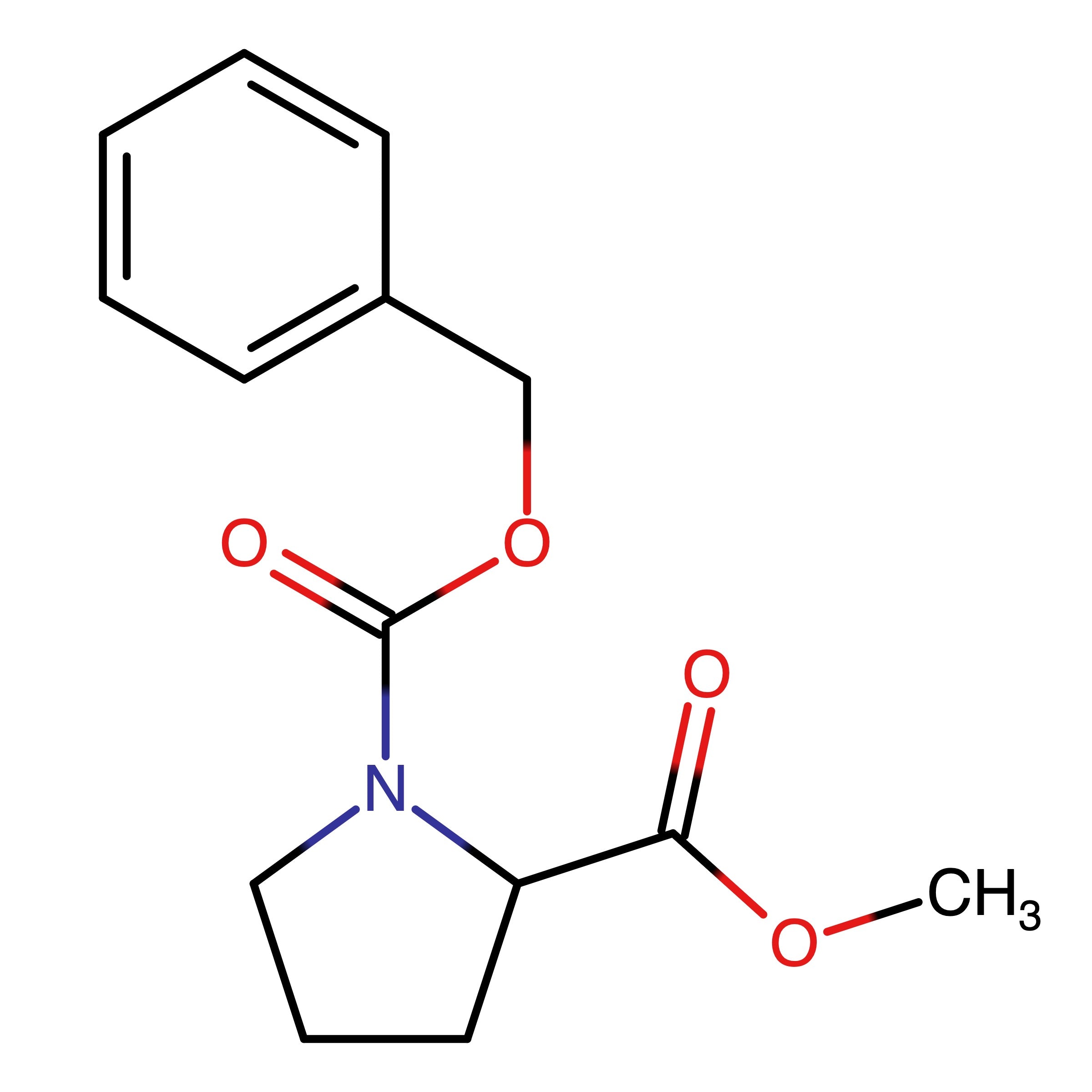 CAS 108645-62-1 | 1-Benzyl 2-methyl pyrrolidine-1,2-dicarboxylate | MFCD01457420