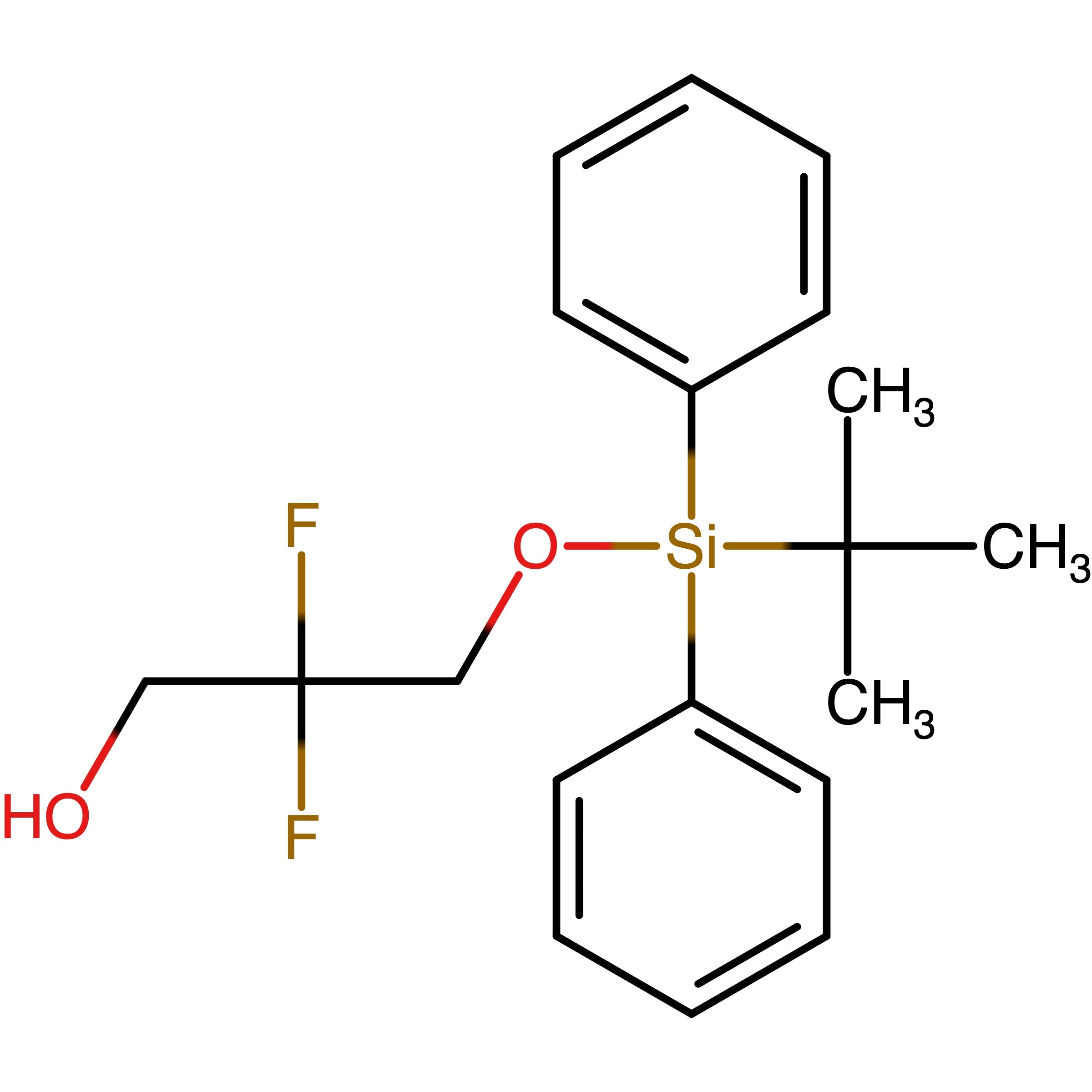CAS 1953133-33-9 | 3-((tert-Butyldiphenylsilyl)oxy)-2,2-difluoropropan-1-ol