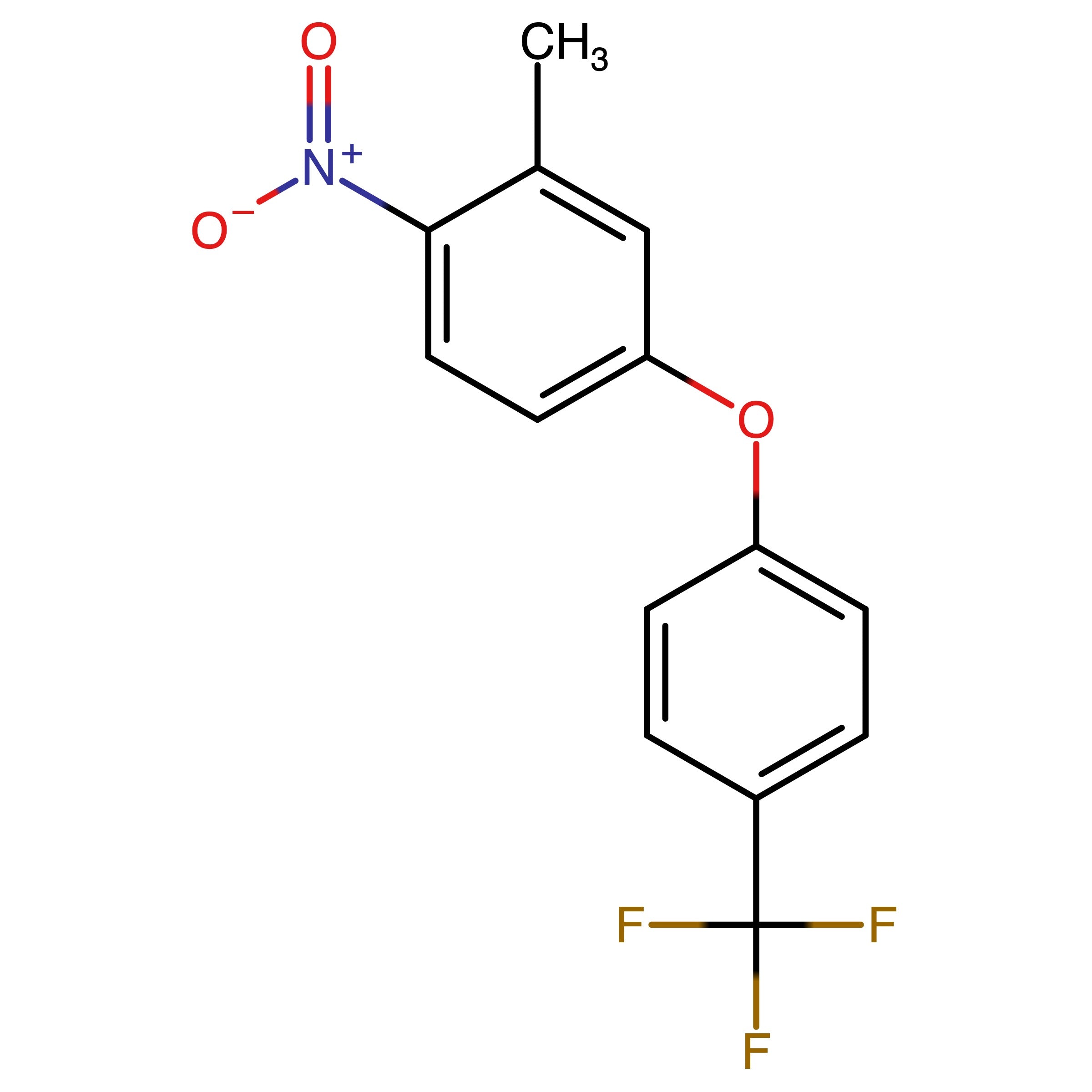 CAS 1160182-55-7 | 2-Methyl-1-nitro-4-(4-(trifluoromethyl)phenoxy)benzene