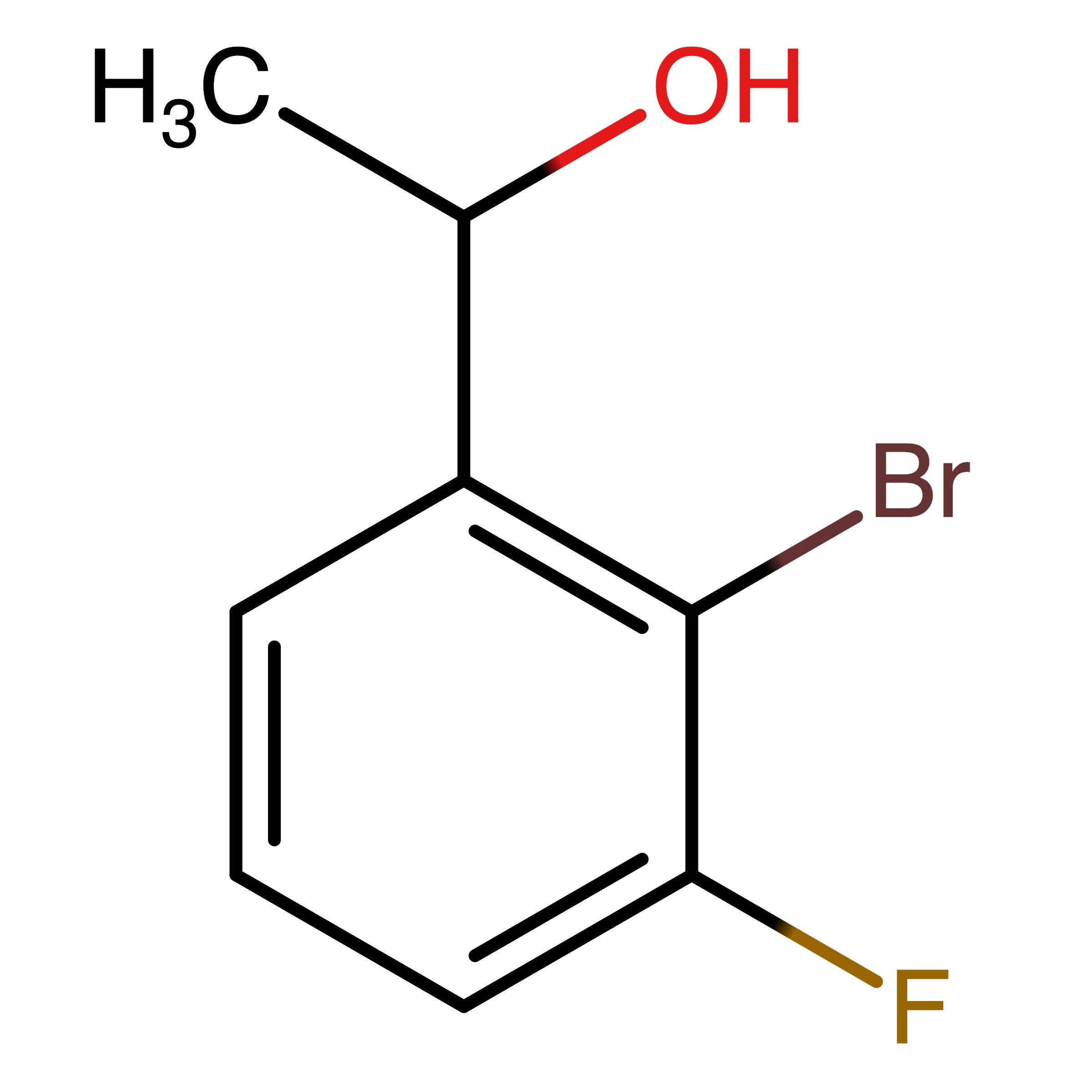 CAS RN 1593042-45-5 | 1-(2-Bromo-3-fluorophenyl)ethan-1-ol