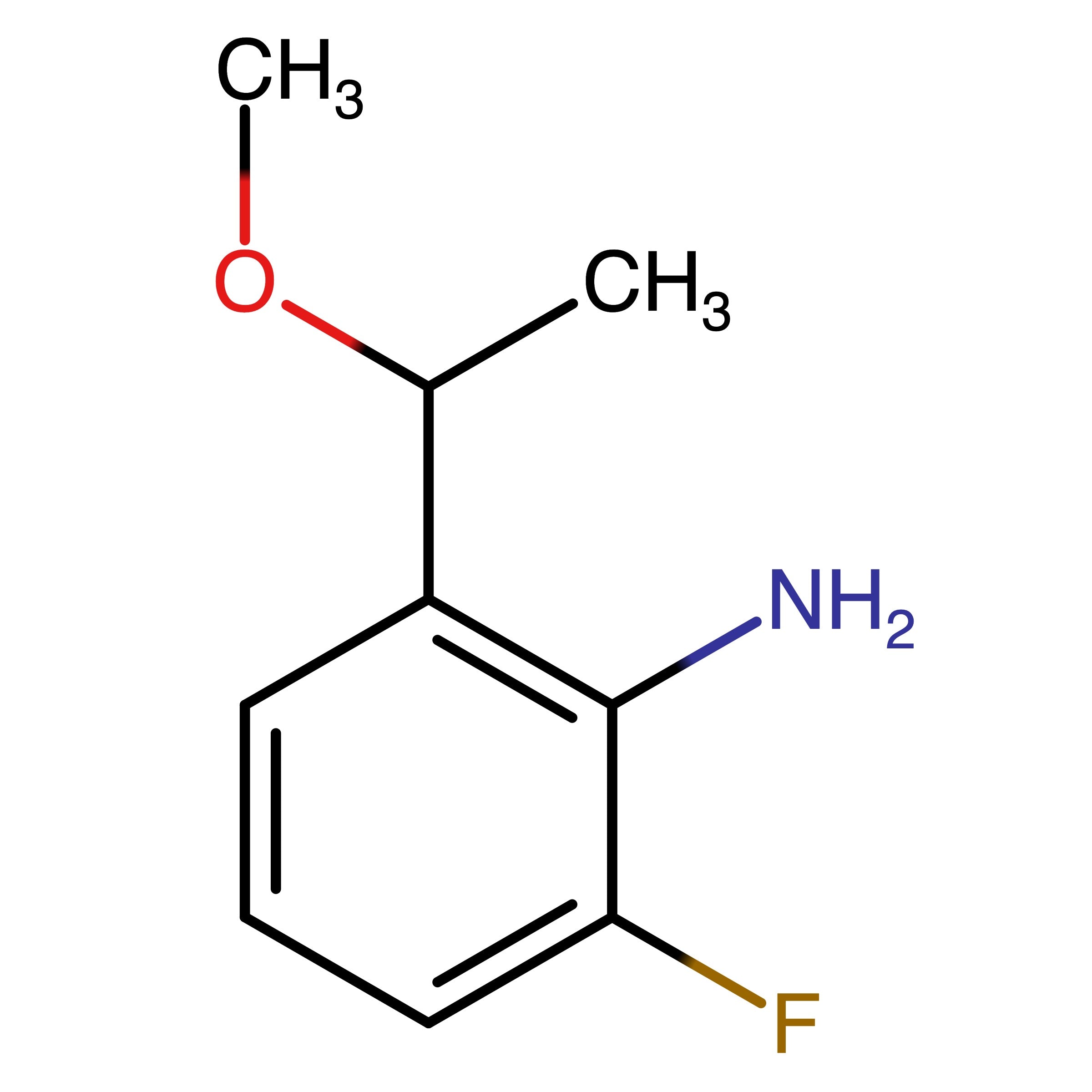 CAS RN 2770483-62-8 | 2-Fluoro-6-(1-methoxyethyl)aniline