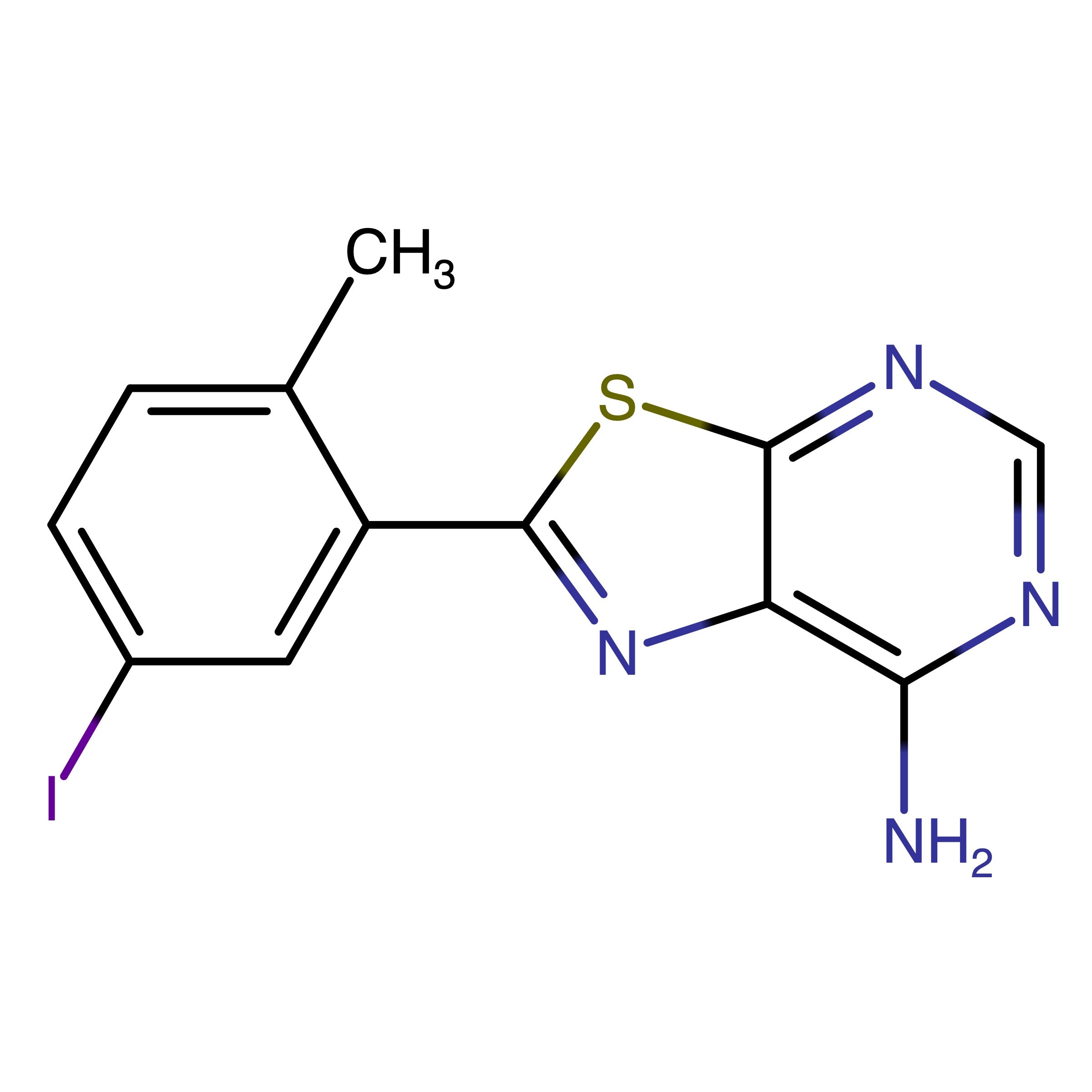CAS RN 2561455-16-9 | 2-(5-Iodo-2-methylphenyl)thiazolo[5,4-d]pyrimidin-7-amine