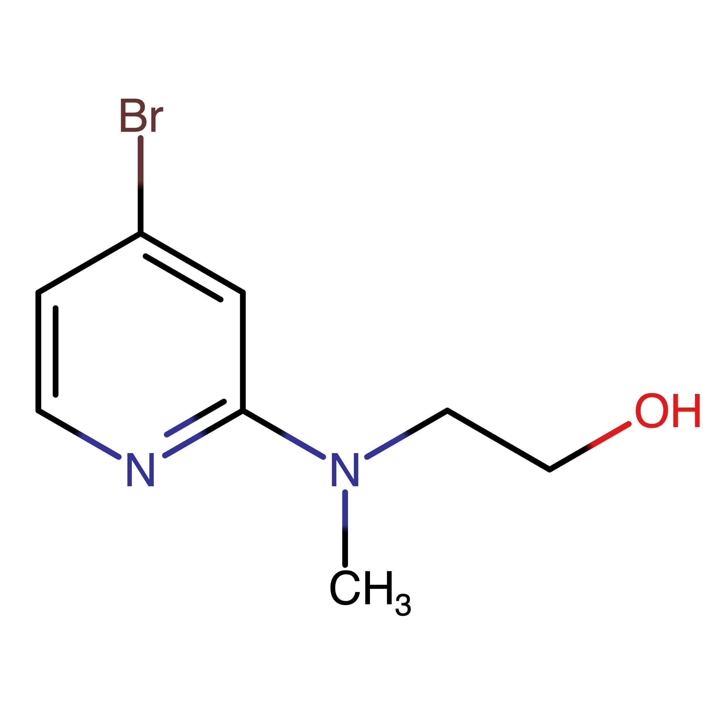 CAS RN 1369138-83-9 | 2-((4-Bromopyridin-2-yl)(methyl)amino)ethan-1-ol