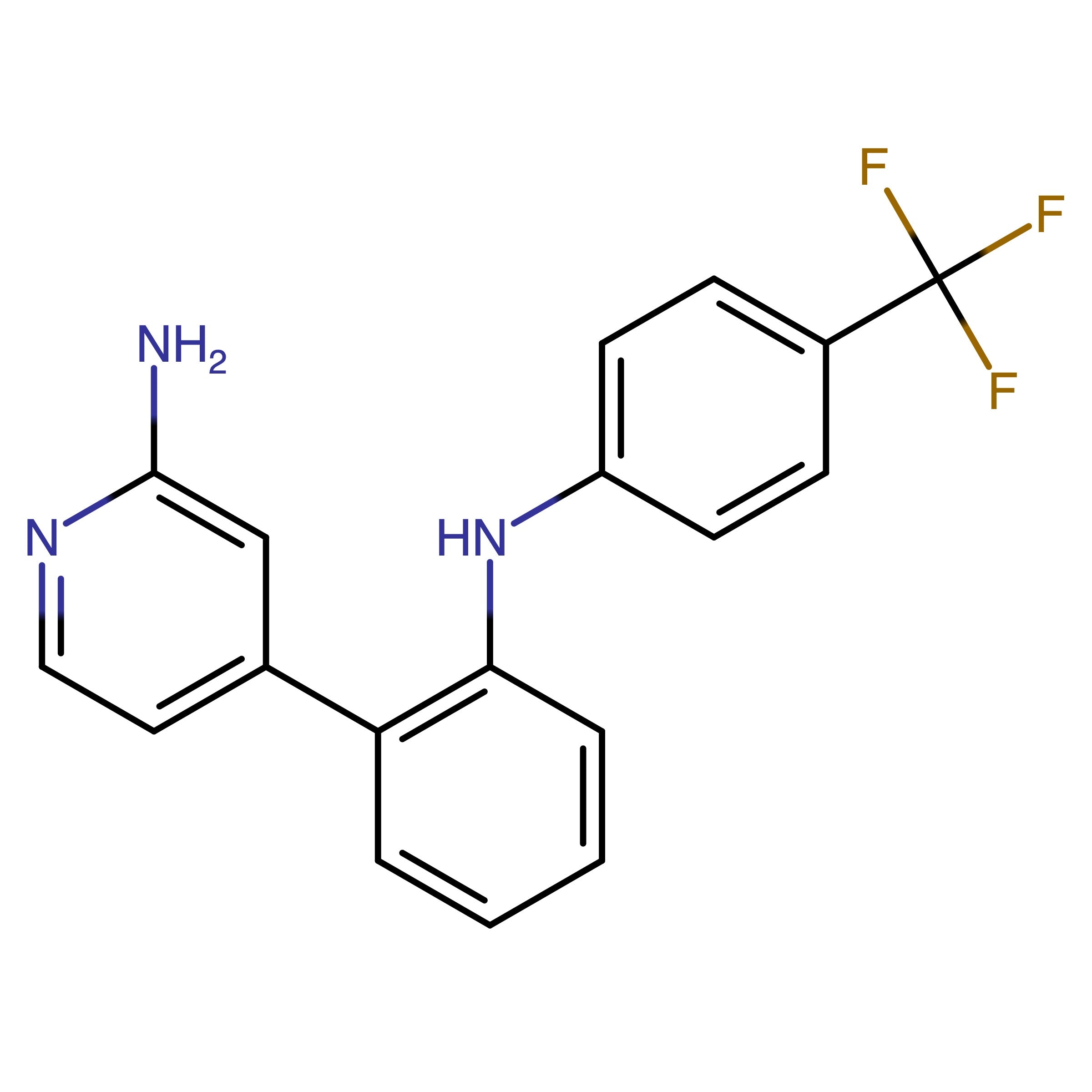 CAS RN 2962794-40-5 | 4-(2-((4-(Trifluoromethyl)phenyl)amino)phenyl)pyridin-2-amine