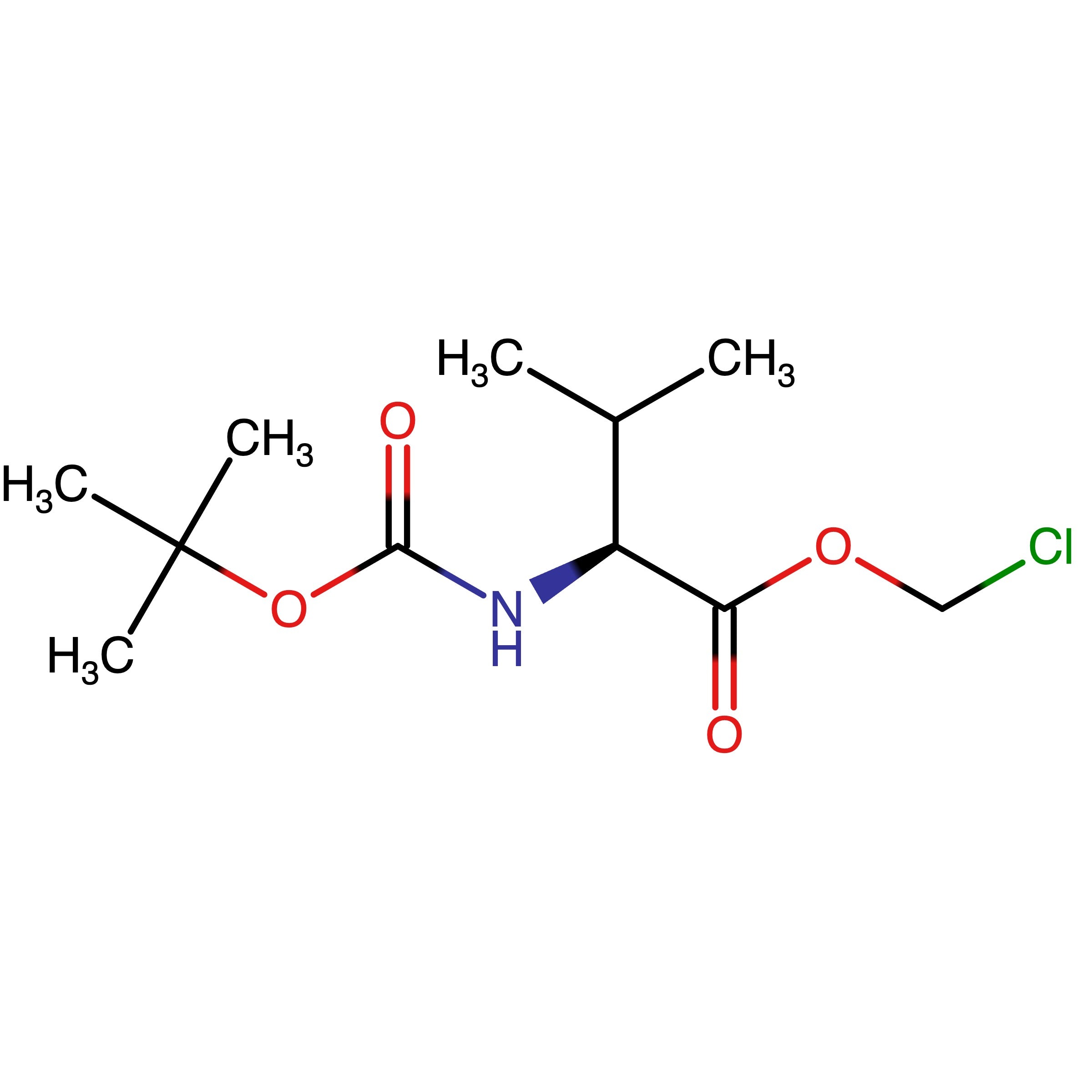 40224-39-3 | Chloromethyl (tert-butoxycarbonyl)-L-valinate