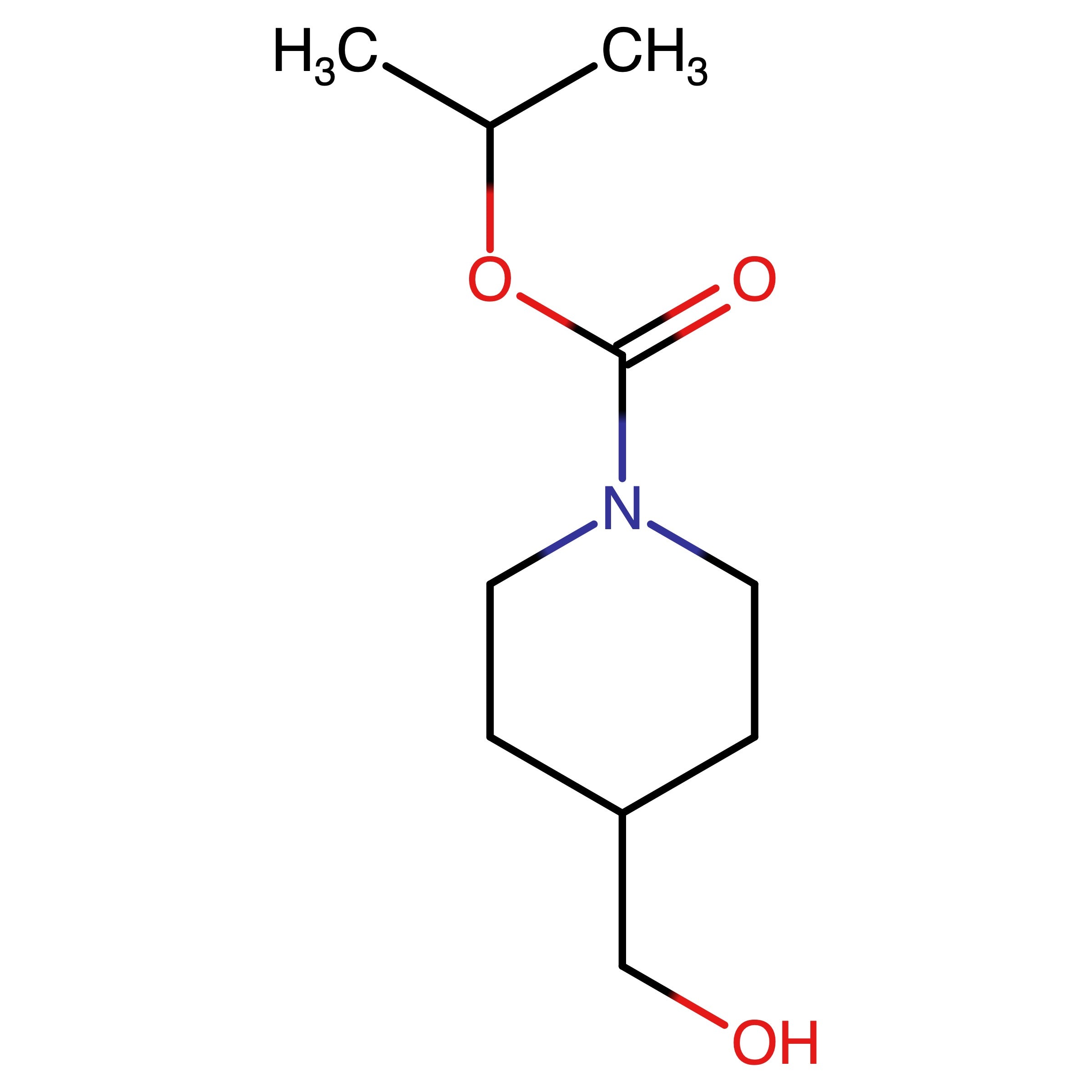 CAS RN 1032824-89-7 | (Propan-2-yl) 4-(hydroxymethyl)piperidine-1-carboxylate