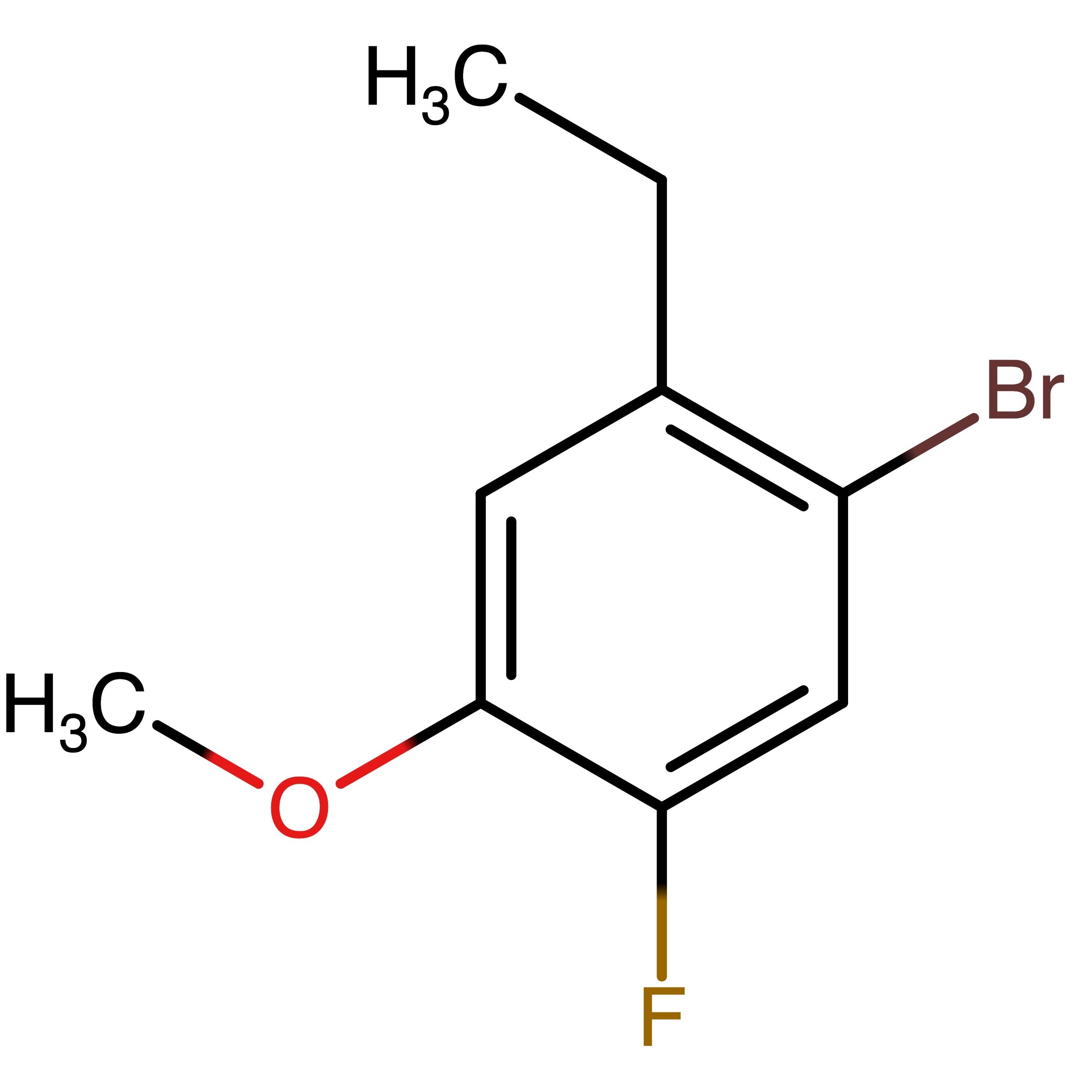 CAS RN 1421503-45-8 | 1-Bromo-2-ethyl-5-fluoro-4-methoxybenzene | MFCD28962682