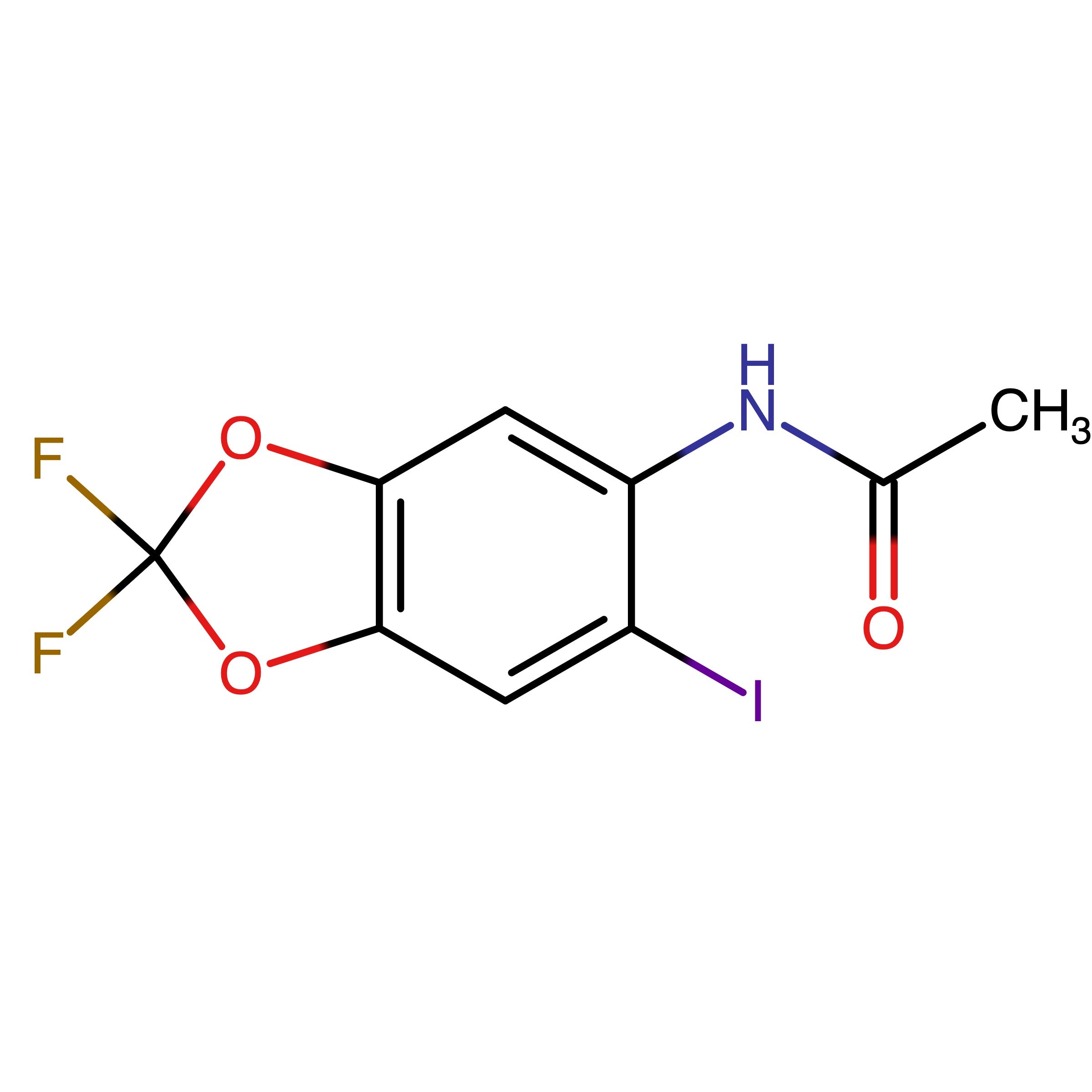 CAS RN 3034652-95-1 | N-(2,2-Difluoro-6-iodobenzo[d][1,3]dioxol-5-yl)acetamide