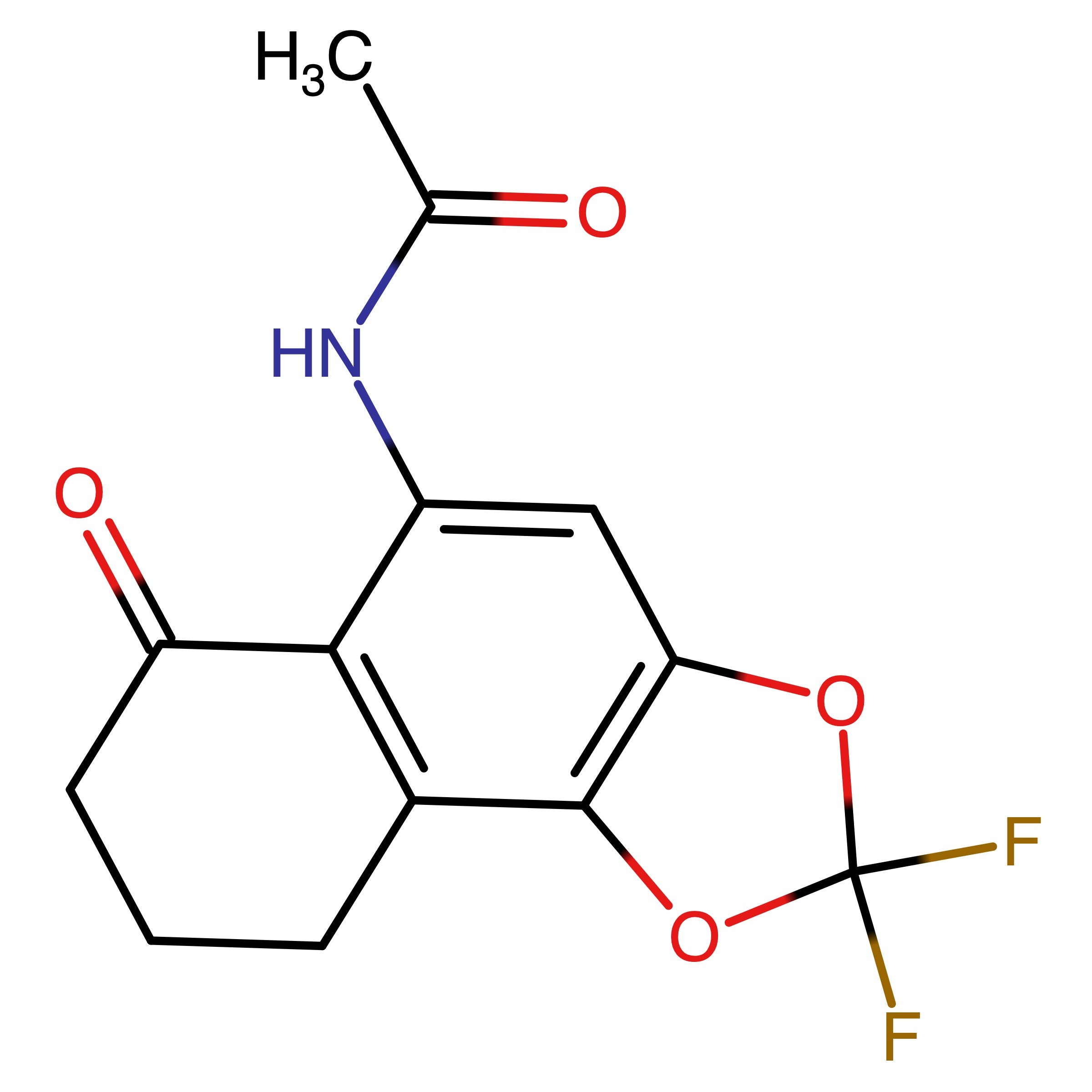 CAS RN 3034652-97-3 | N-(2,2-Difluoro-6-oxo-6,7,8,9-tetrahydronaphtho[1,2-d][1,3]dioxol-5-yl)acetamide