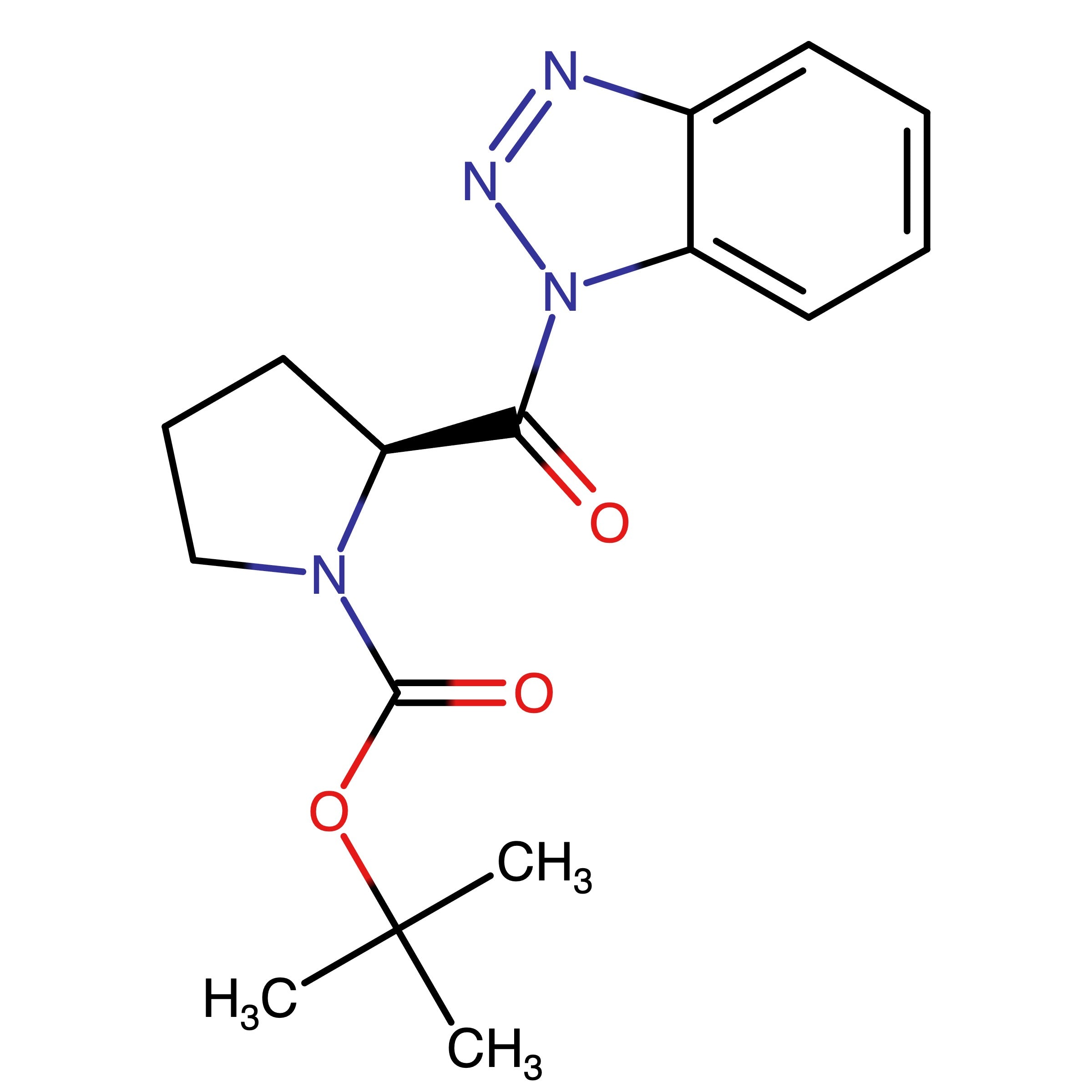 CAS RN 1212097-43-2 | tert-Butyl (S)-2-(1H-benzo[d][1,2,3]triazole-1-carbonyl)pyrrolidine-1-carboxylate
