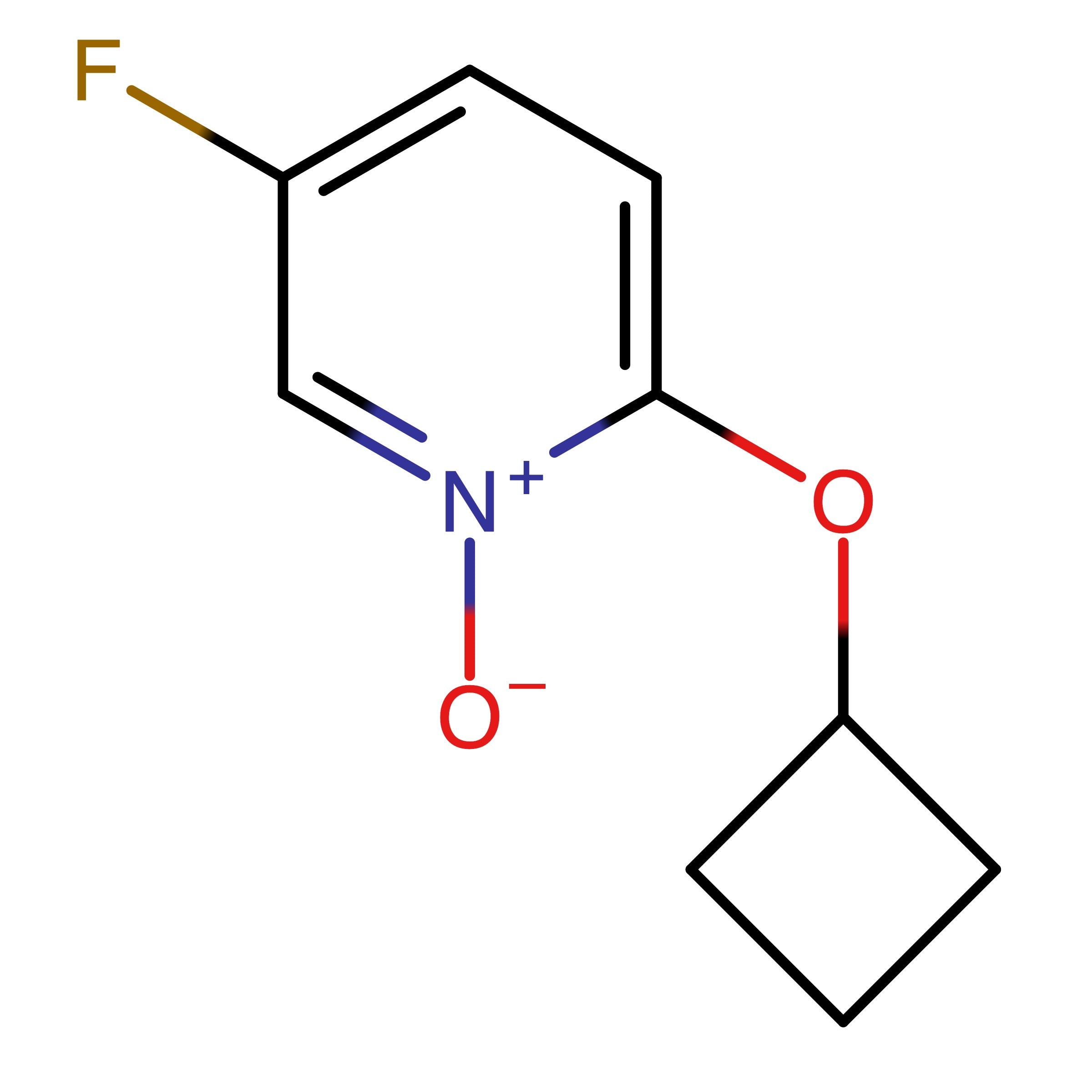 CAS RN 2088284-81-3 | 2-Cyclobutoxy-5-fluoropyridine 1-oxide