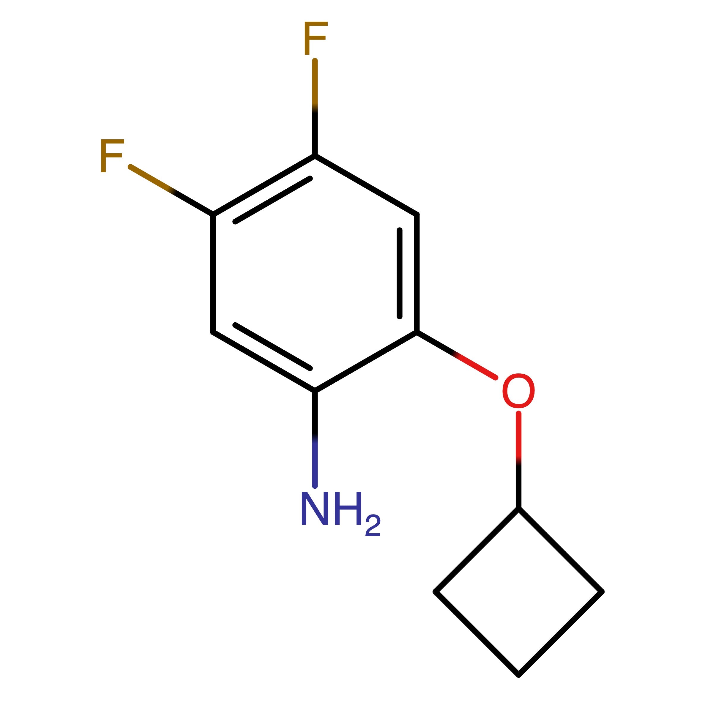 CAS RN 1863276-93-0 | 2-Cyclobutoxy-4,5-difluoroaniline