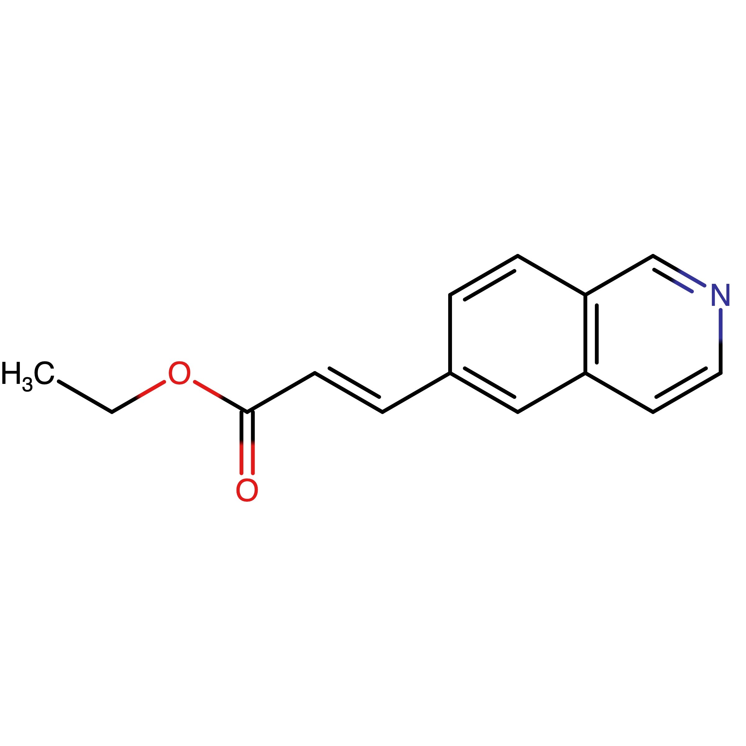 CAS RN 2159082-49-0 | Ethyl (E)-3-(isoquinolin-6-yl)acrylate