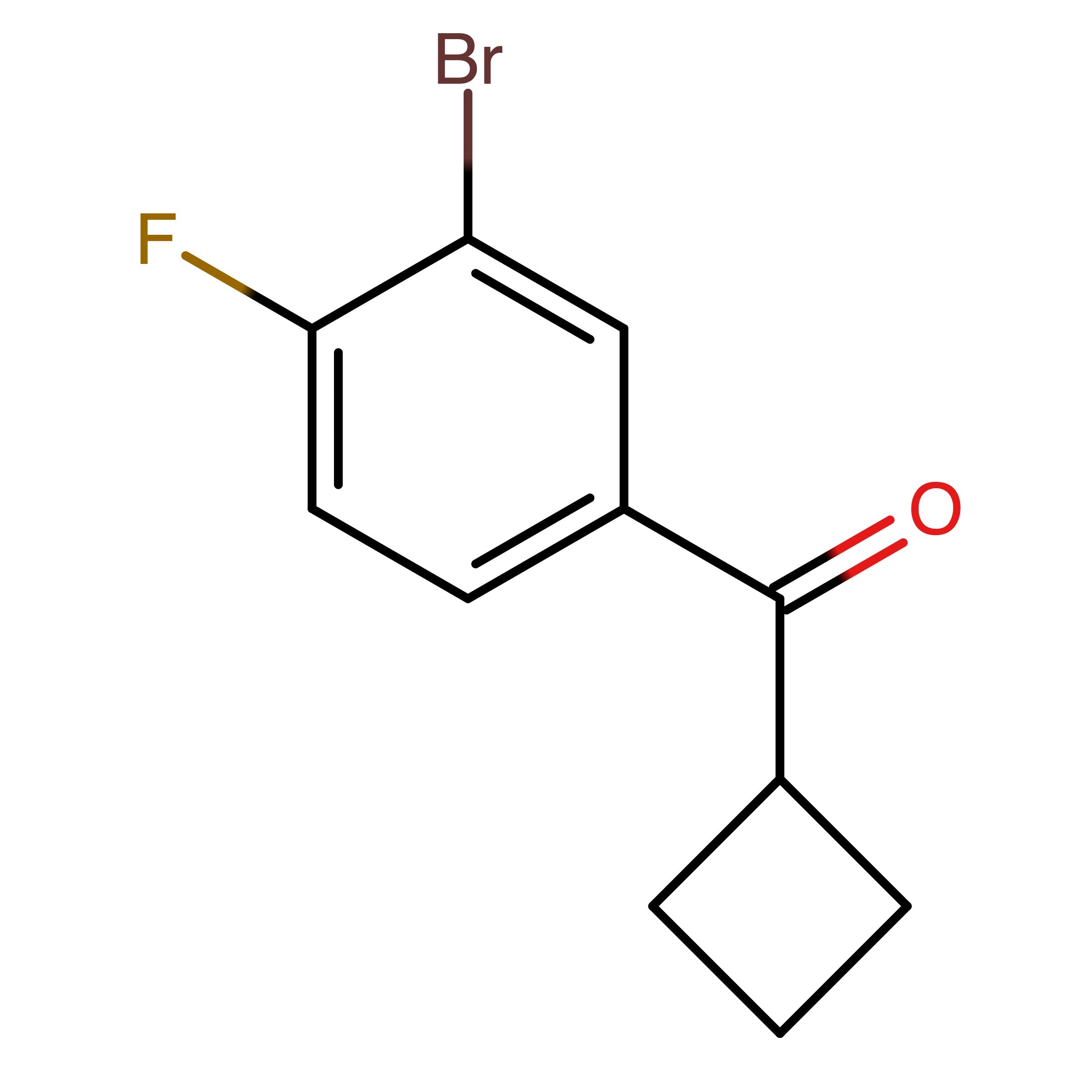 CAS RN 1505773-43-2 | (3-Bromo-4-fluorophenyl)(cyclobutyl)methanone