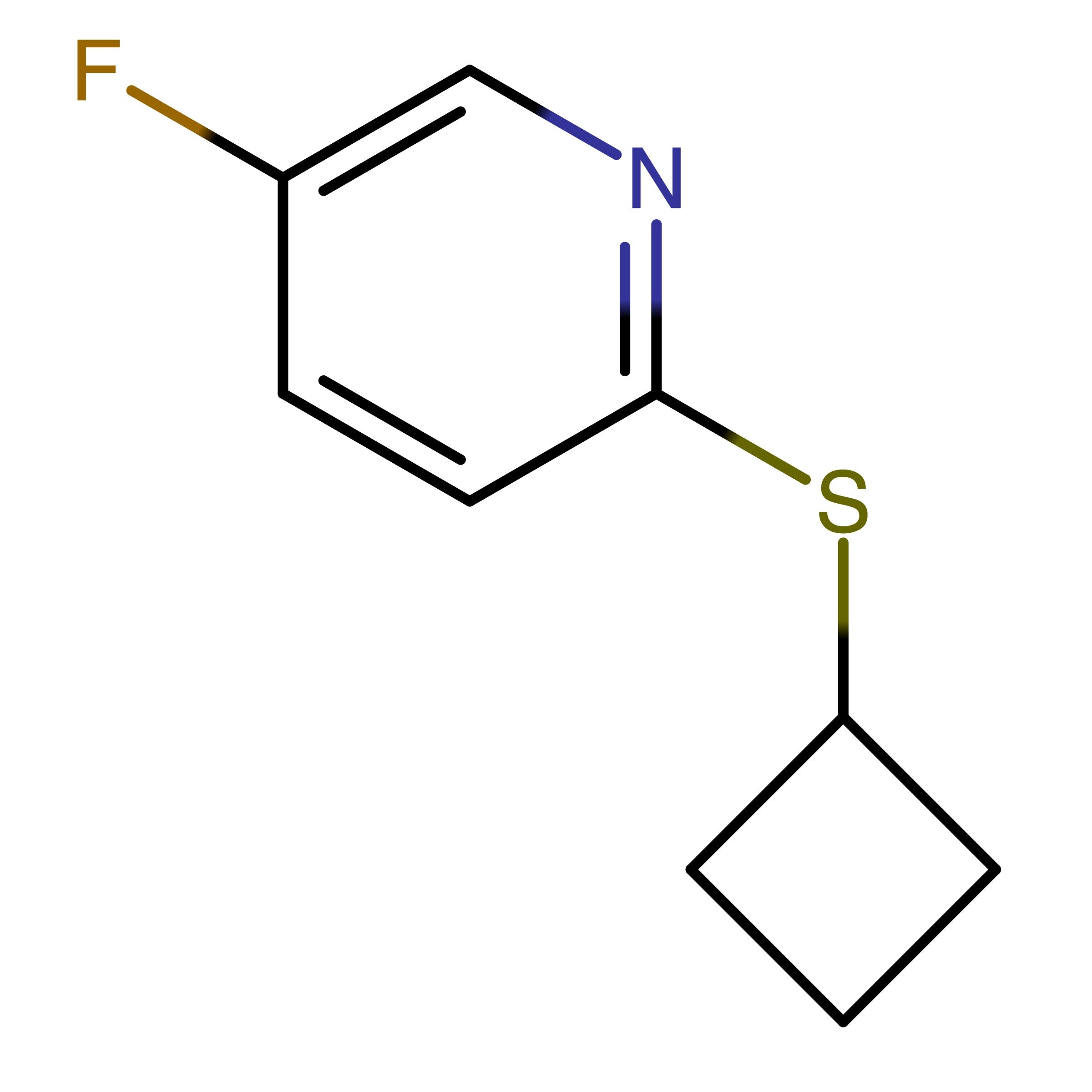 CAS RN 2159082-60-5 | 2-(Cyclobutylthio)-5-fluoropyridine