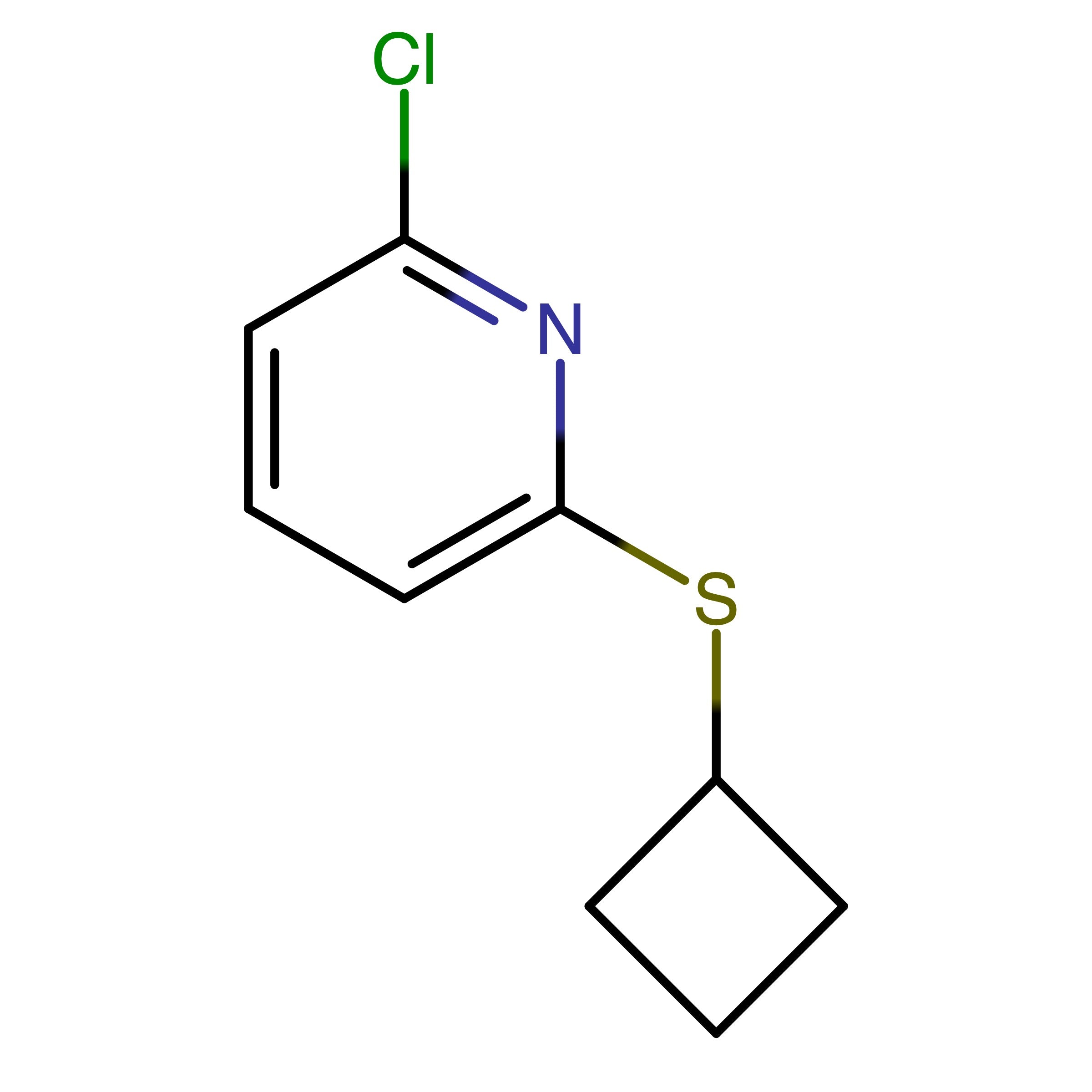 CAS RN 1643456-87-4 | 2-Chloro-6-(cyclobutylthio)pyridine
