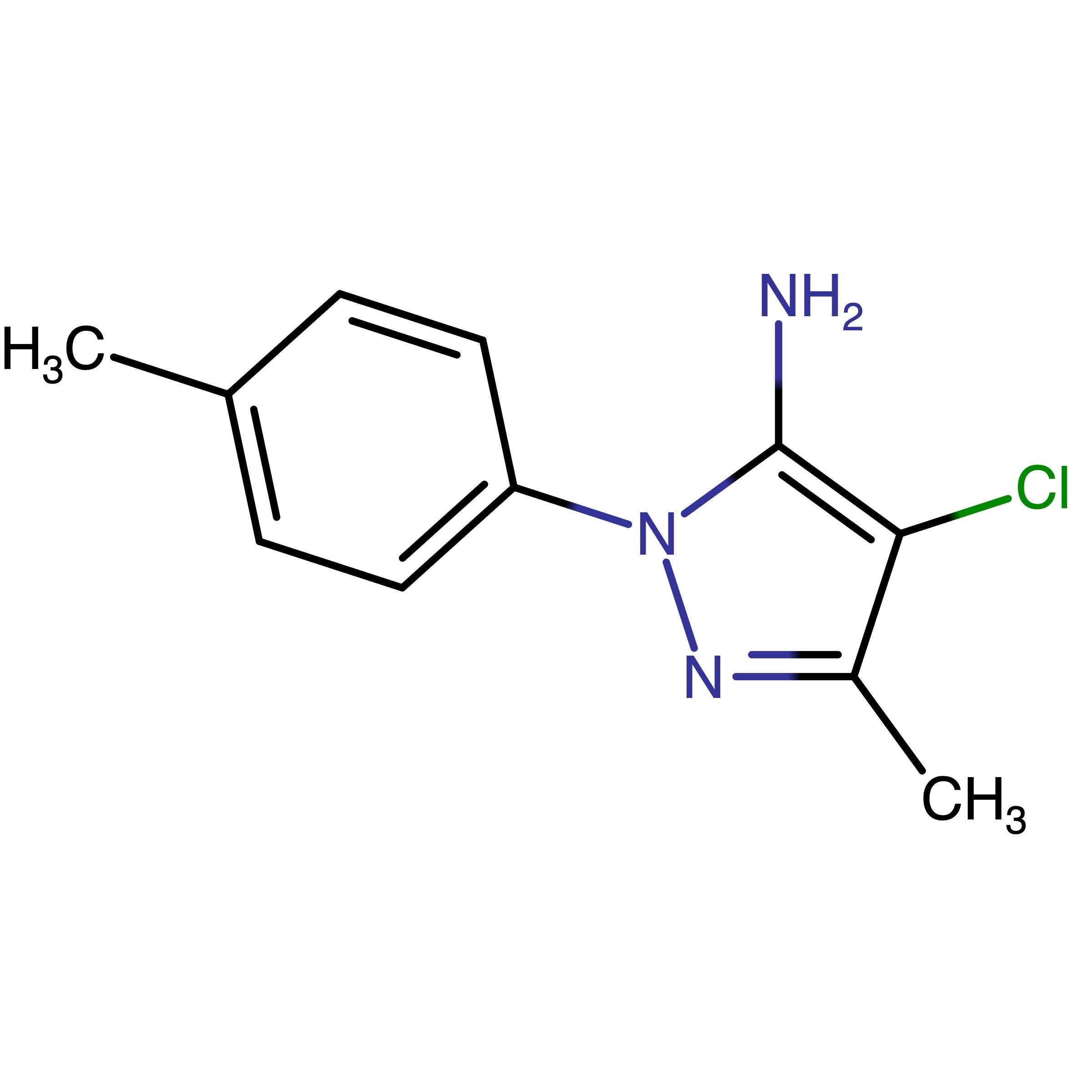 CAS RN 1249355-66-5 | 4-Chloro-3-methyl-1-(p-tolyl)-1H-pyrazol-5-amine