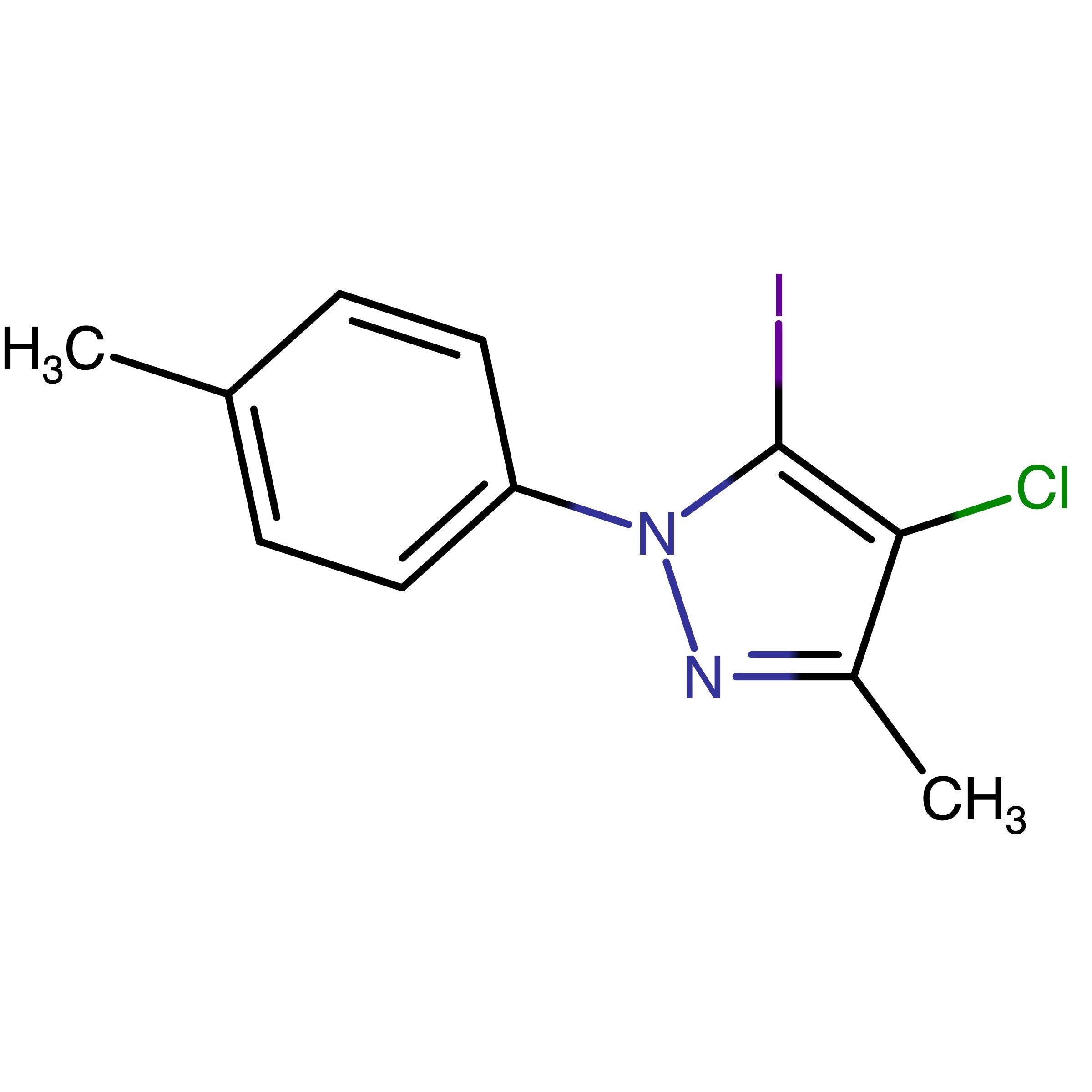 CAS RN 2159082-64-9 | 4-Chloro-5-iodo-3-methyl-1-(p-tolyl)-1H-pyrazole