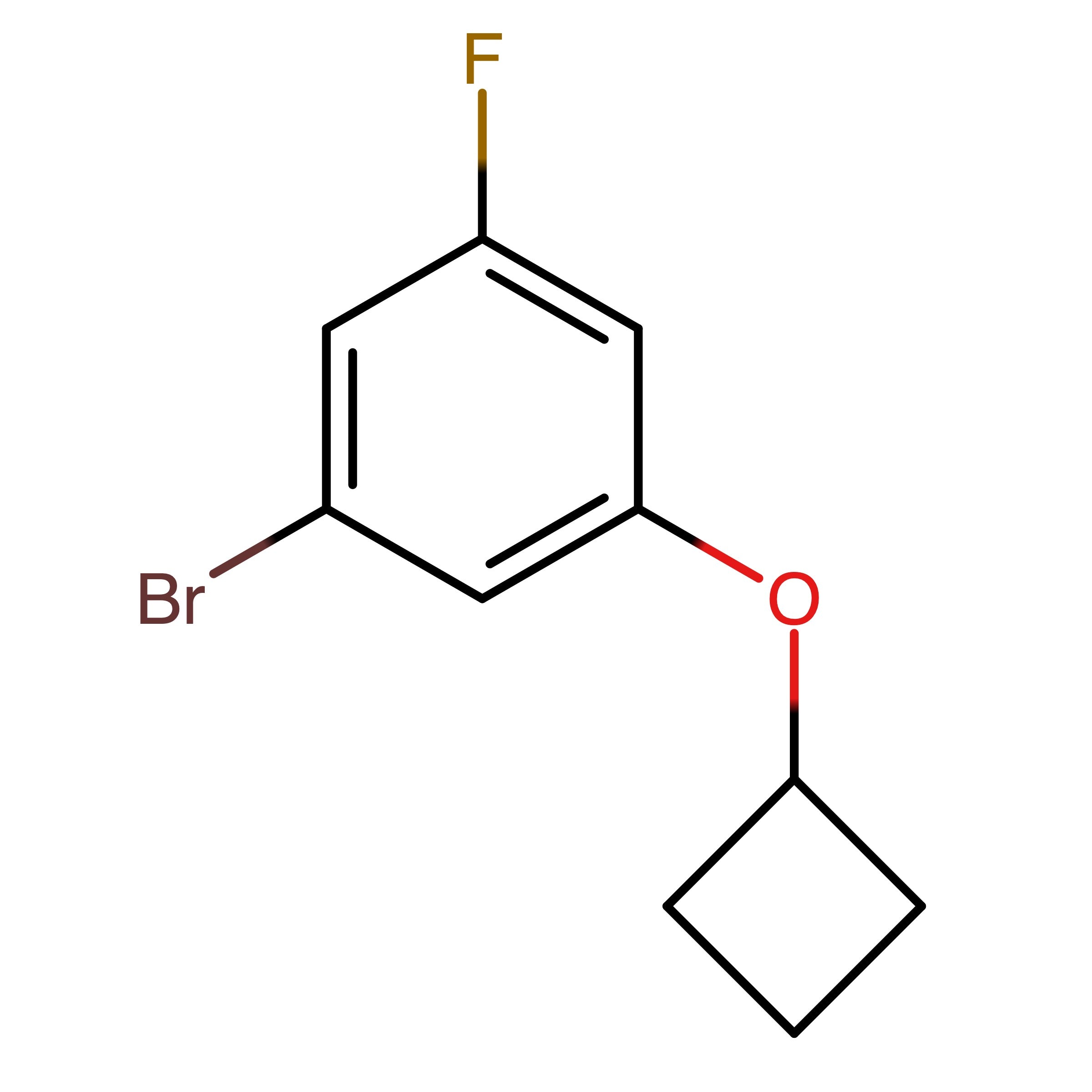 CAS RN 1856321-92-0 | 1-Bromo-3-cyclobutoxy-5-fluorobenzene