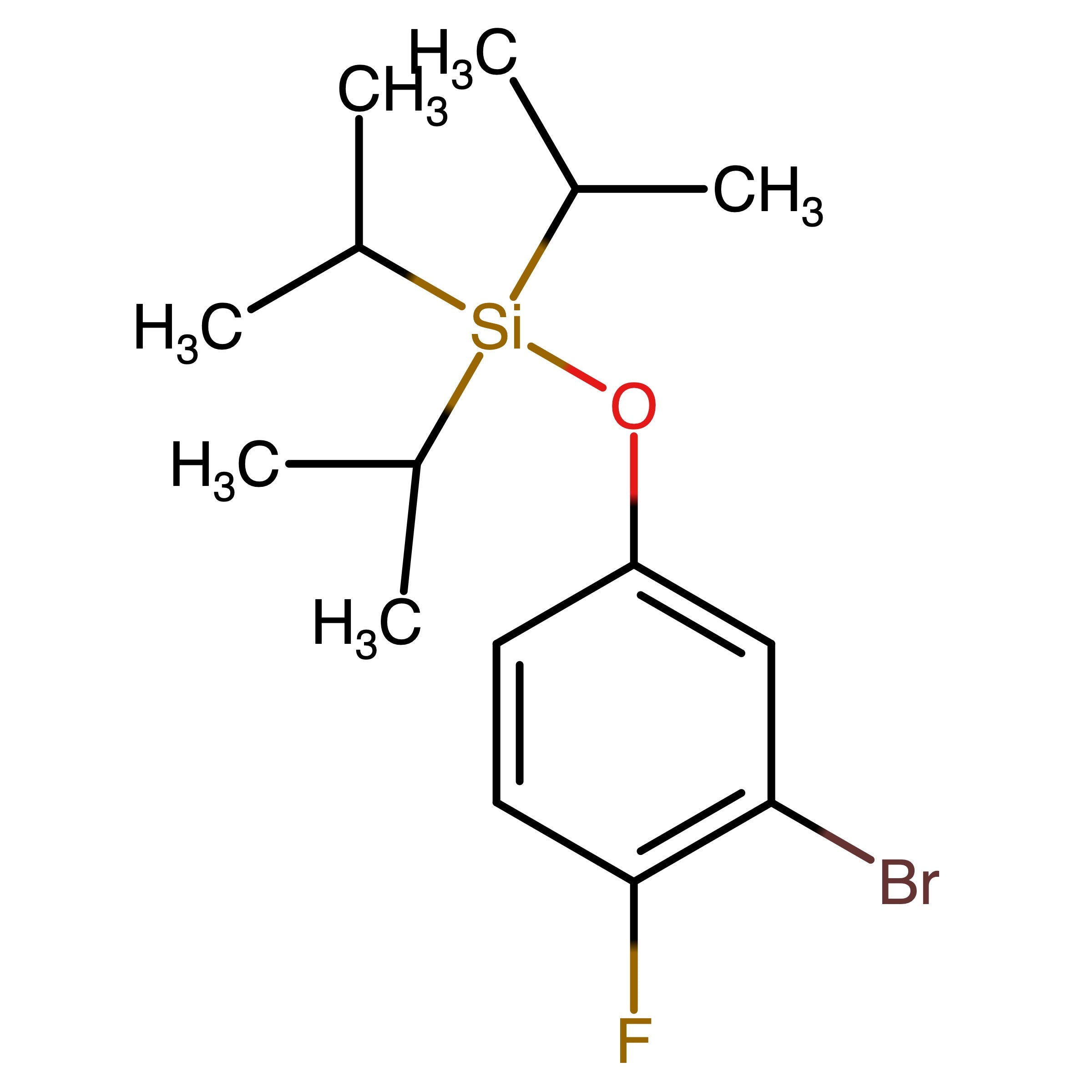 CAS RN 2088284-94-8 | (3-Bromo-4-fluorophenoxy)triisopropylsilane