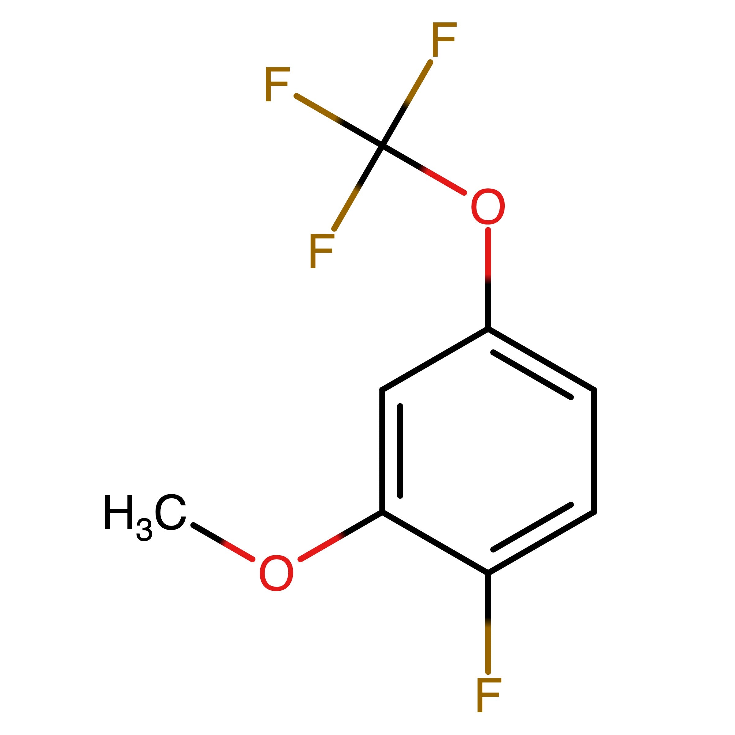 CAS RN 928716-14-7 | 1-Fluoro-2-methoxy-4-(trifluoromethoxy)benzene | MFCD28798756