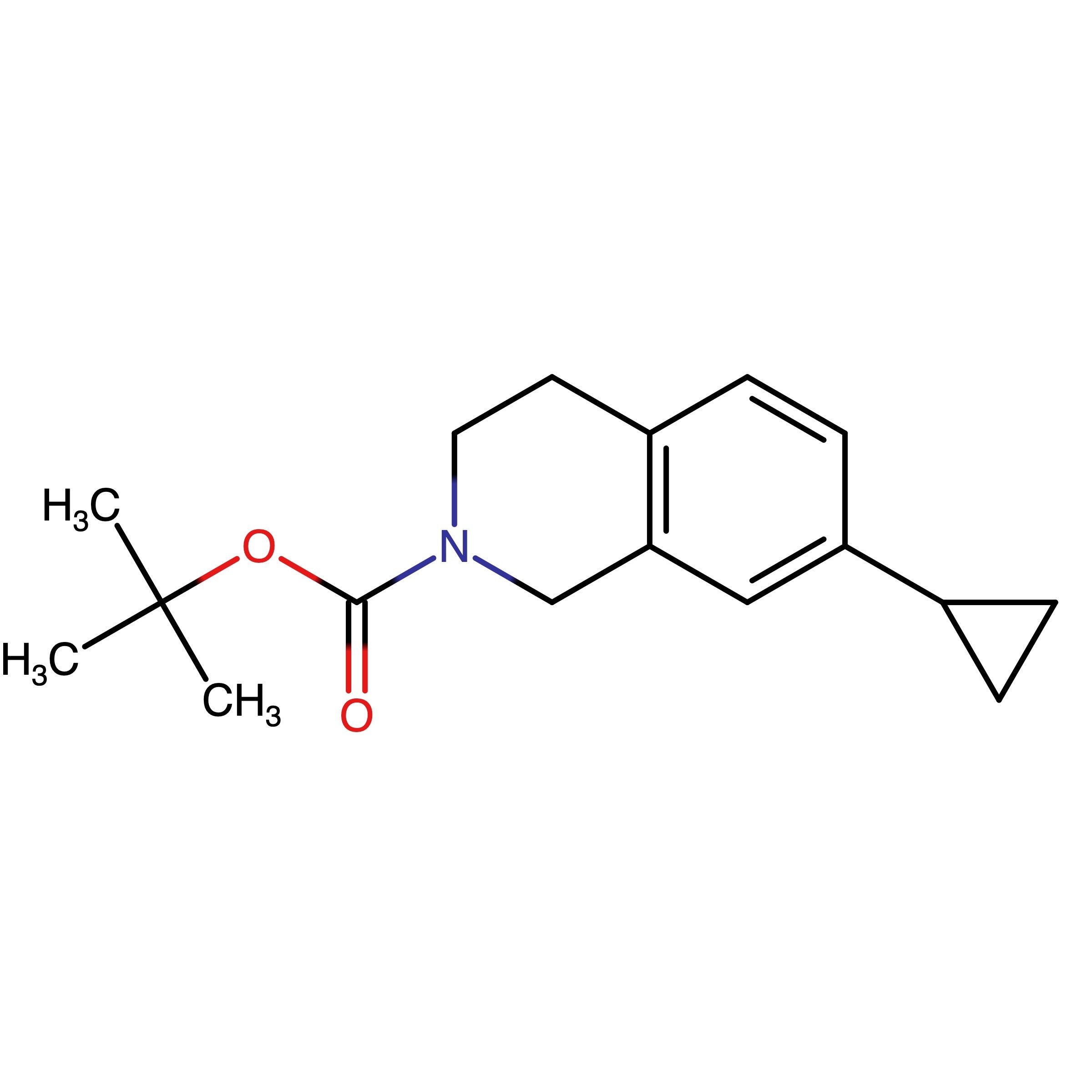 CAS RN 2225848-70-2 | tert-Butyl 7-cyclopropyl-3,4-dihydroisoquinoline-2(1H)-carboxylate