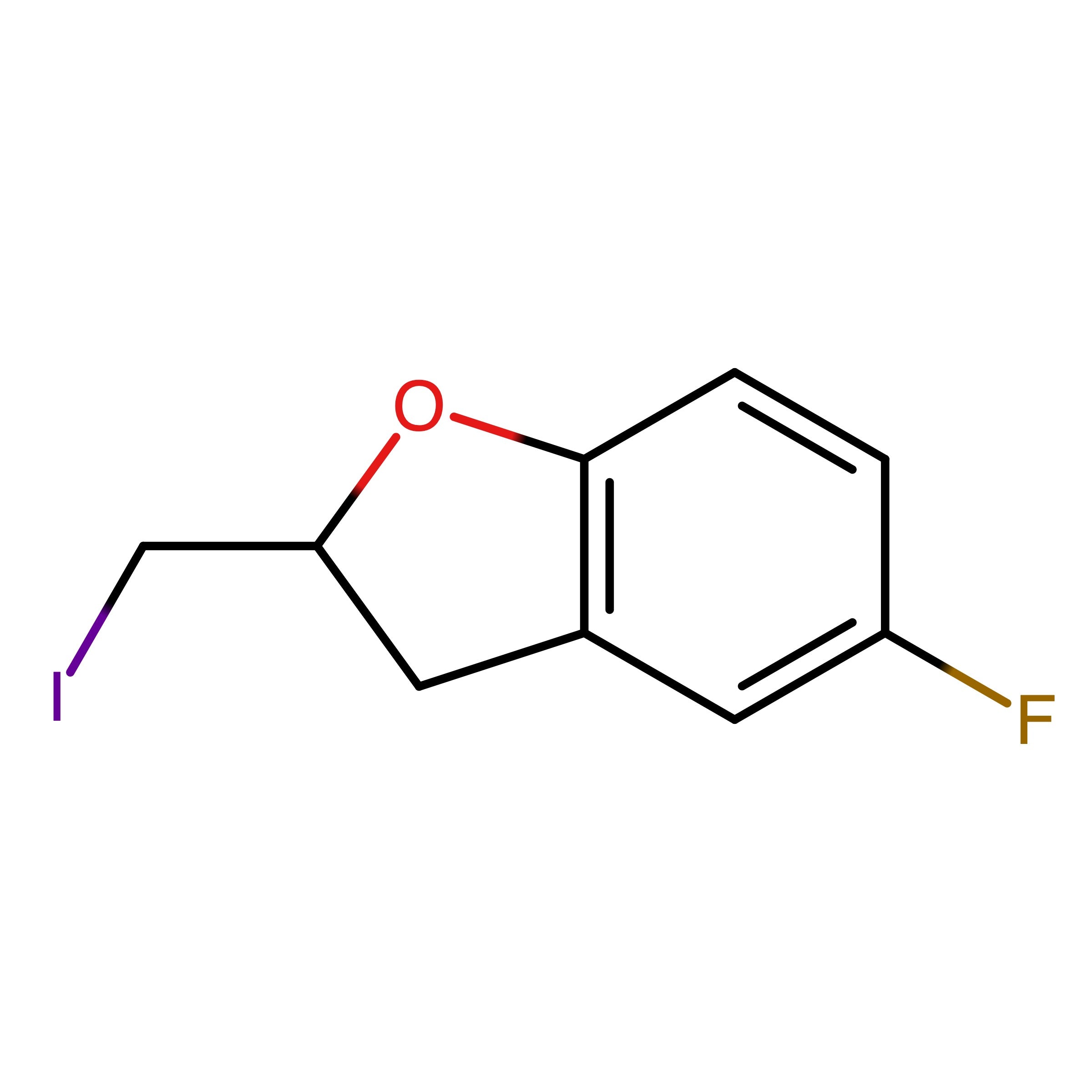 CAS RN 135634-29-6 | 5-Fluoro-2-(iodomethyl)-2,3-dihydrobenzofuran
