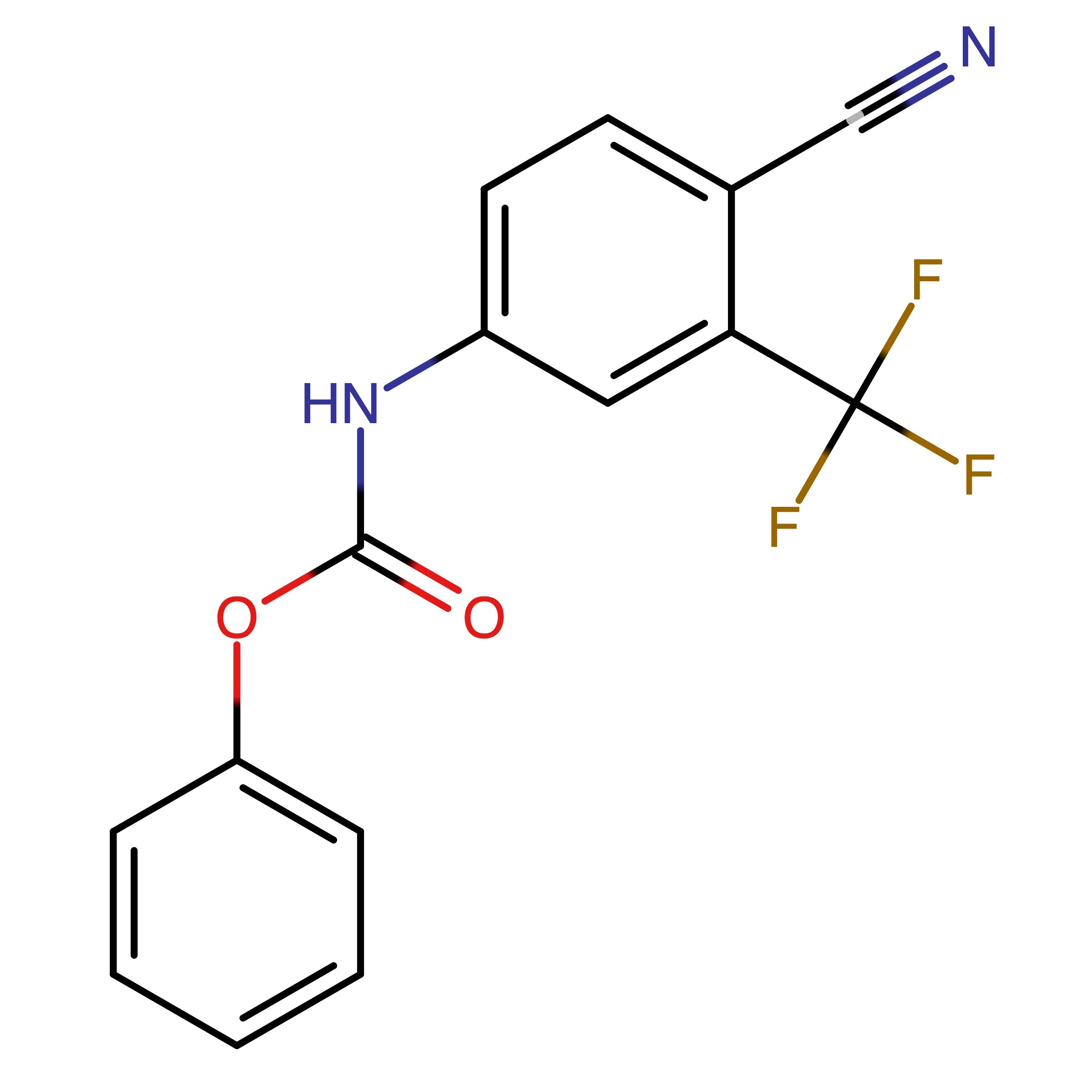 CAS RN 894801-97-9 | Phenyl (4-cyano-3-(trifluoromethyl)phenyl)carbamate