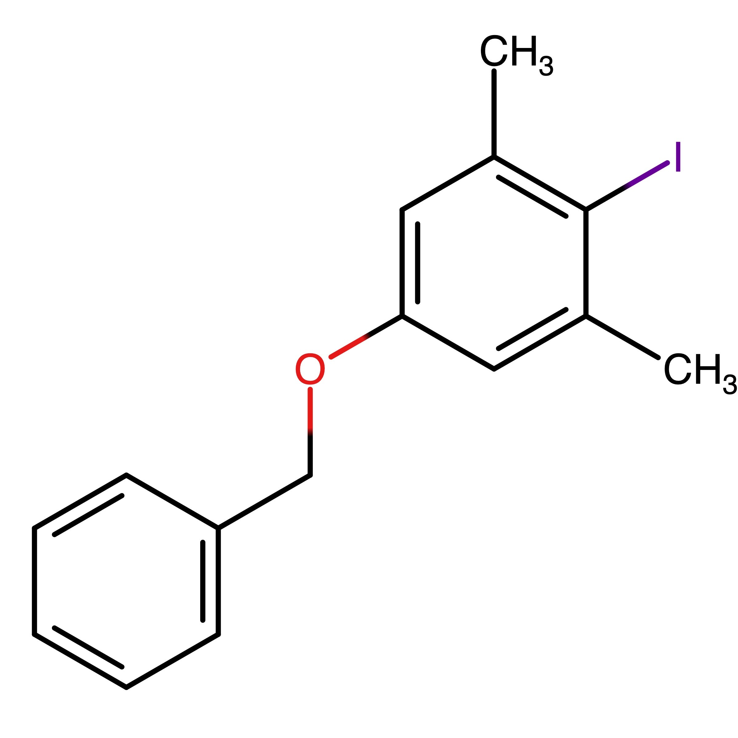 CAS 126312-61-6 | 5-(Benzyloxy)-2-iodo-1,3-dimethylbenzene | MFCD09999252