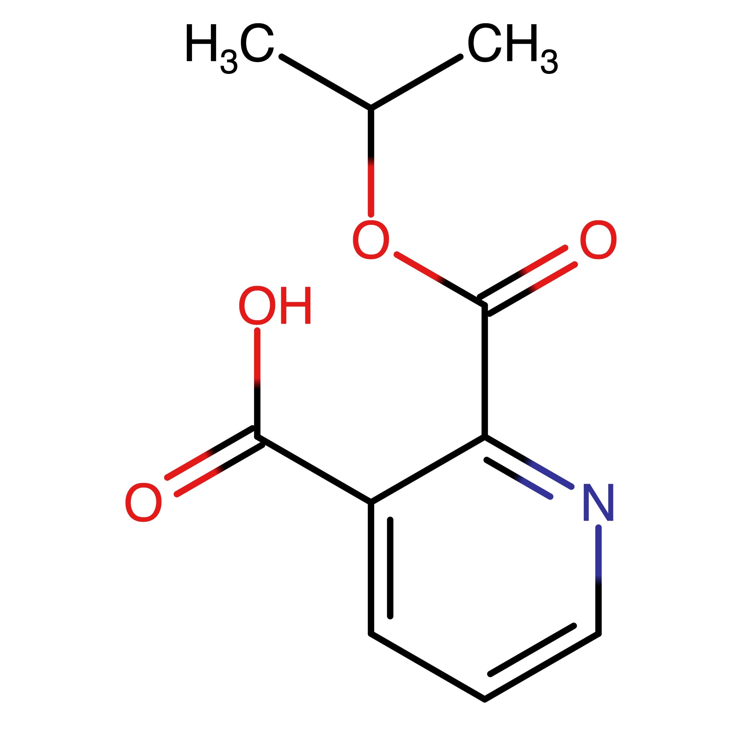 CAS RN 118892-73-2 | 2-(Isopropoxycarbonyl)nicotinic acid | MFCD01075650