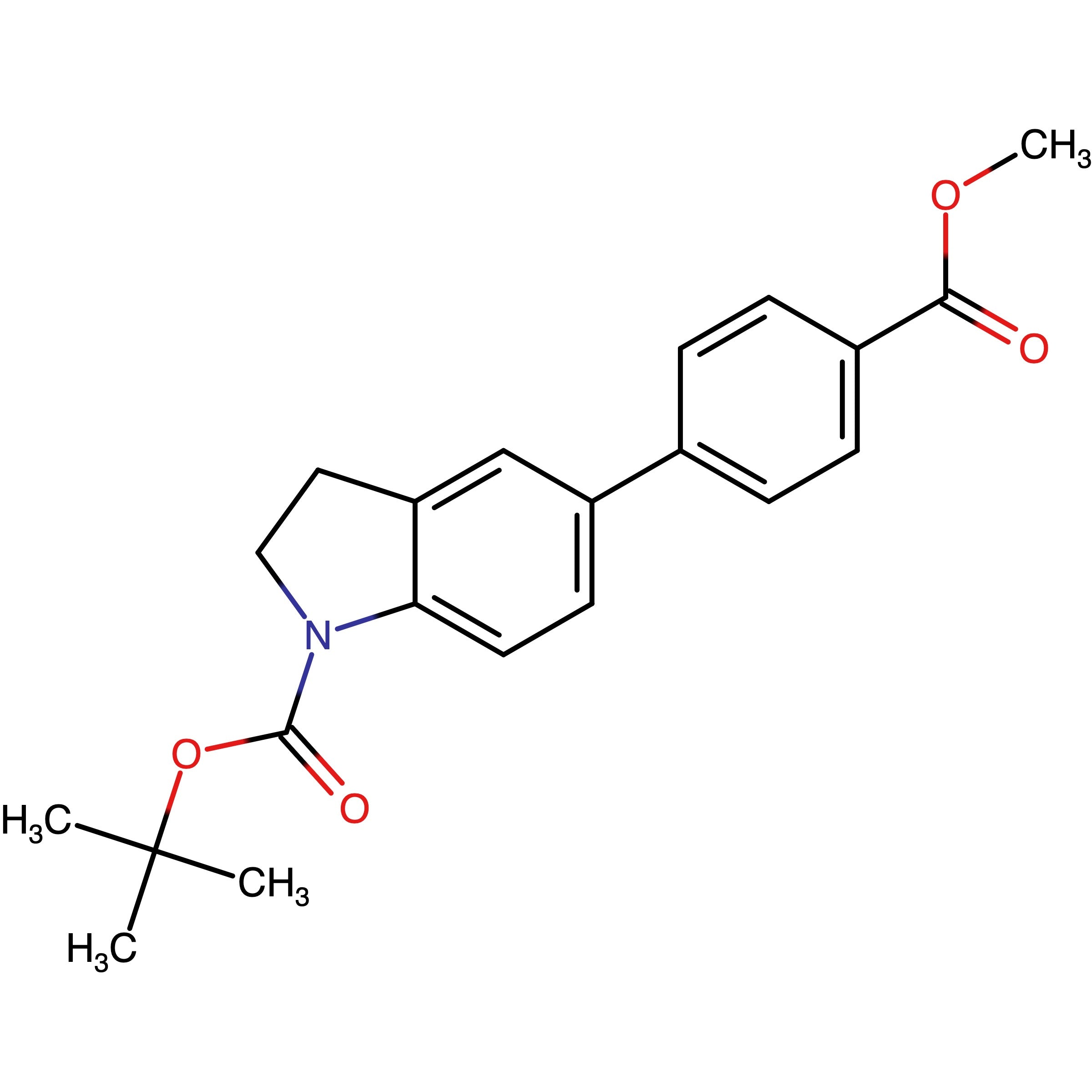 CAS RN 2384146-58-9 | tert-Butyl 5-(4-(methoxycarbonyl)phenyl)indoline-1-carboxylate
