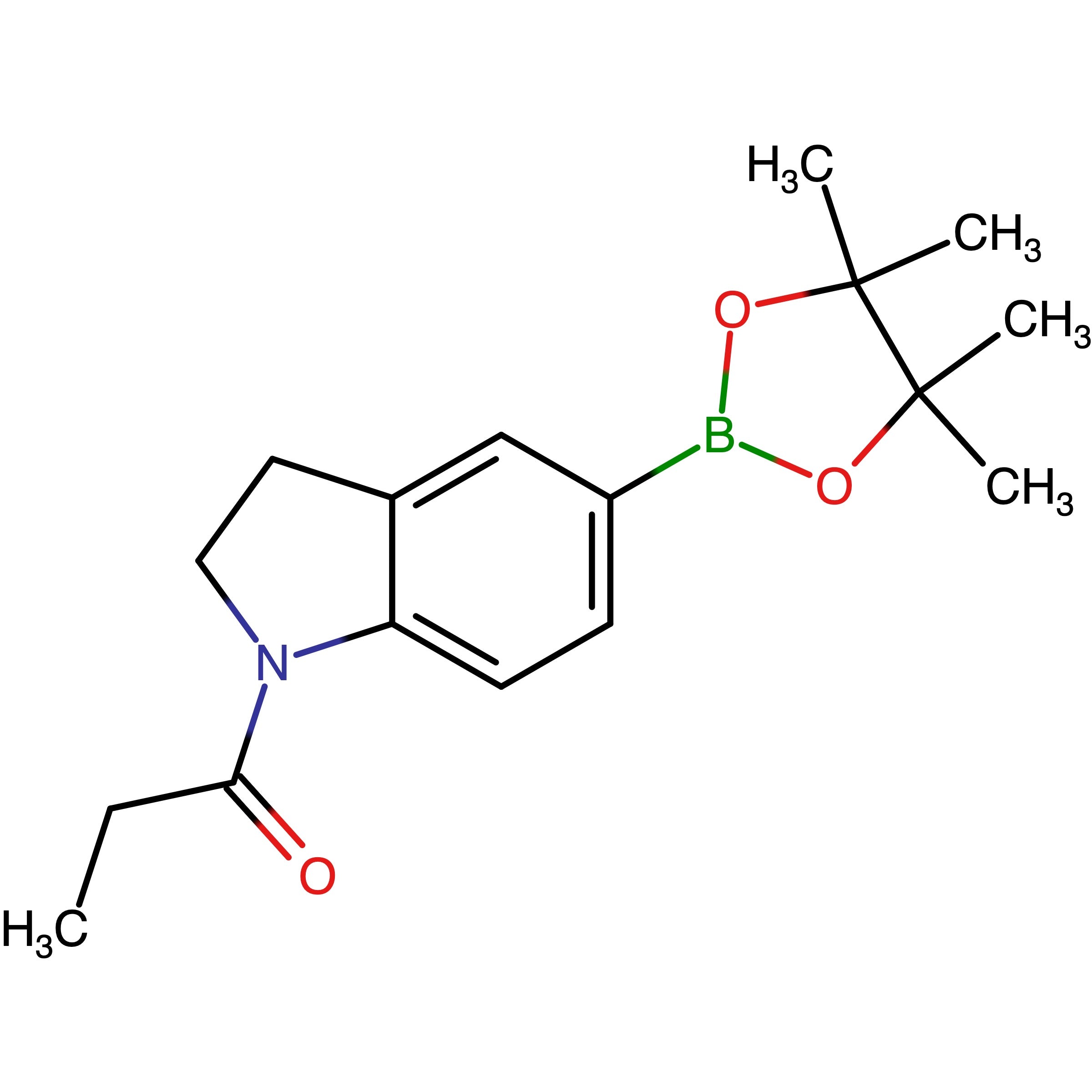 CAS RN 2246635-70-9 | 1-(5-(4,4,5,5-Tetramethyl-1,3,2-dioxaborolan-2-yl)indolin-1-yl)propan-1-one