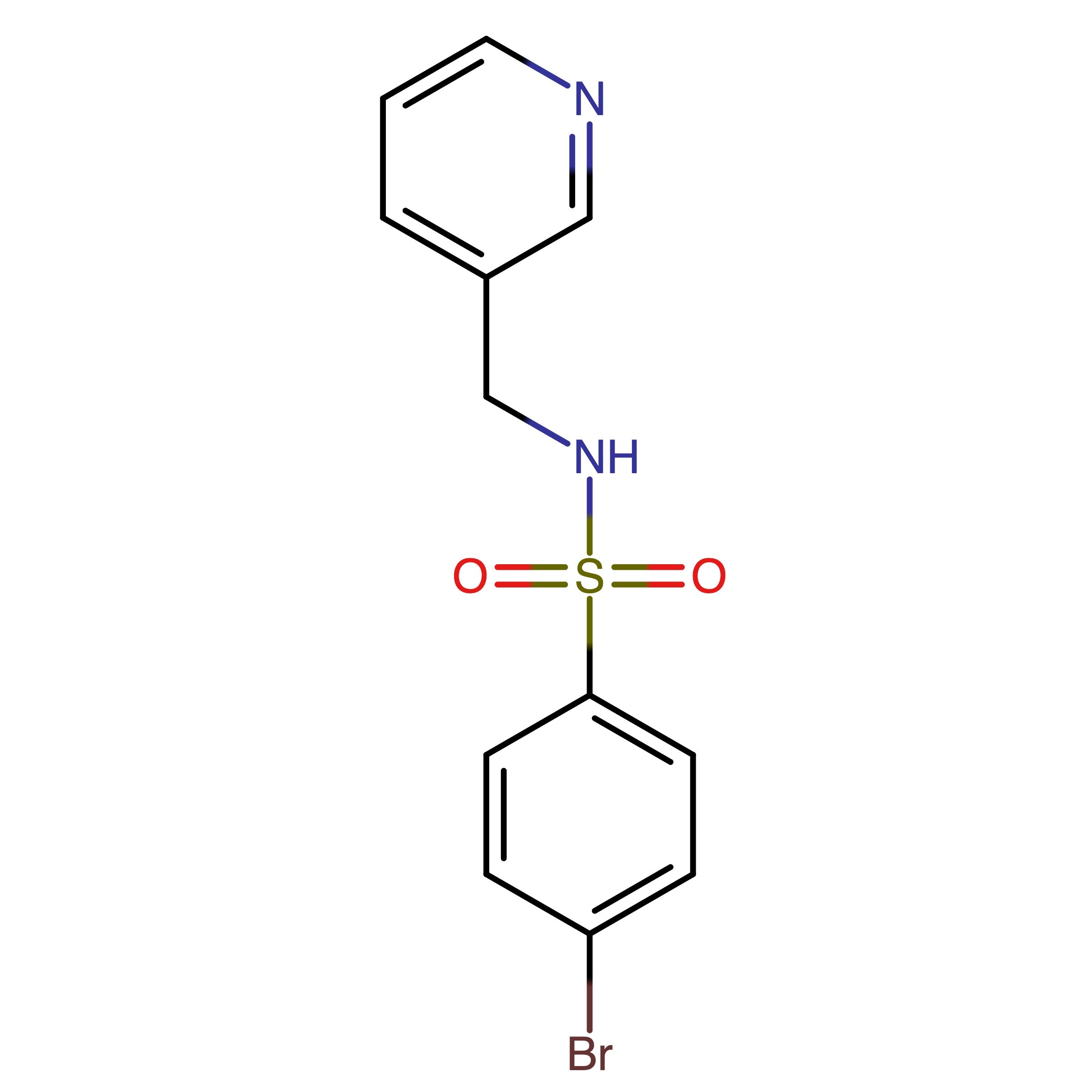 CAS RN 206259-00-9 | 4-Bromo-N-(pyridin-3-ylmethyl)benzenesulfonamide
