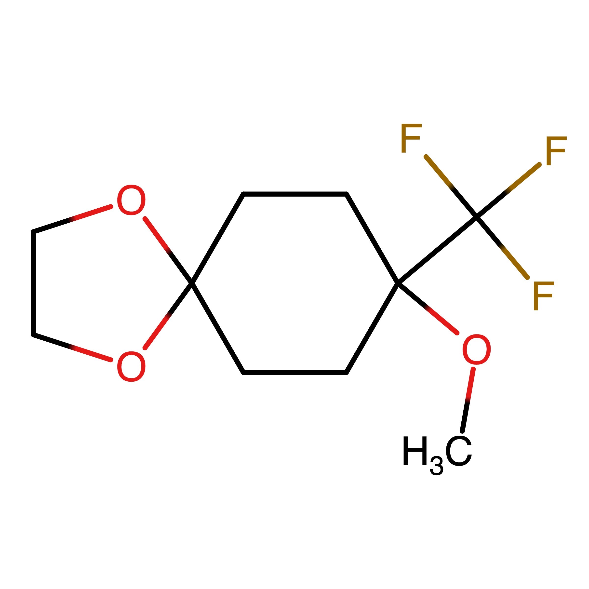 CAS RN 1421941-39-0 | 8-Methoxy-8-(trifluoromethyl)-1,4-dioxaspiro[4.5]decane