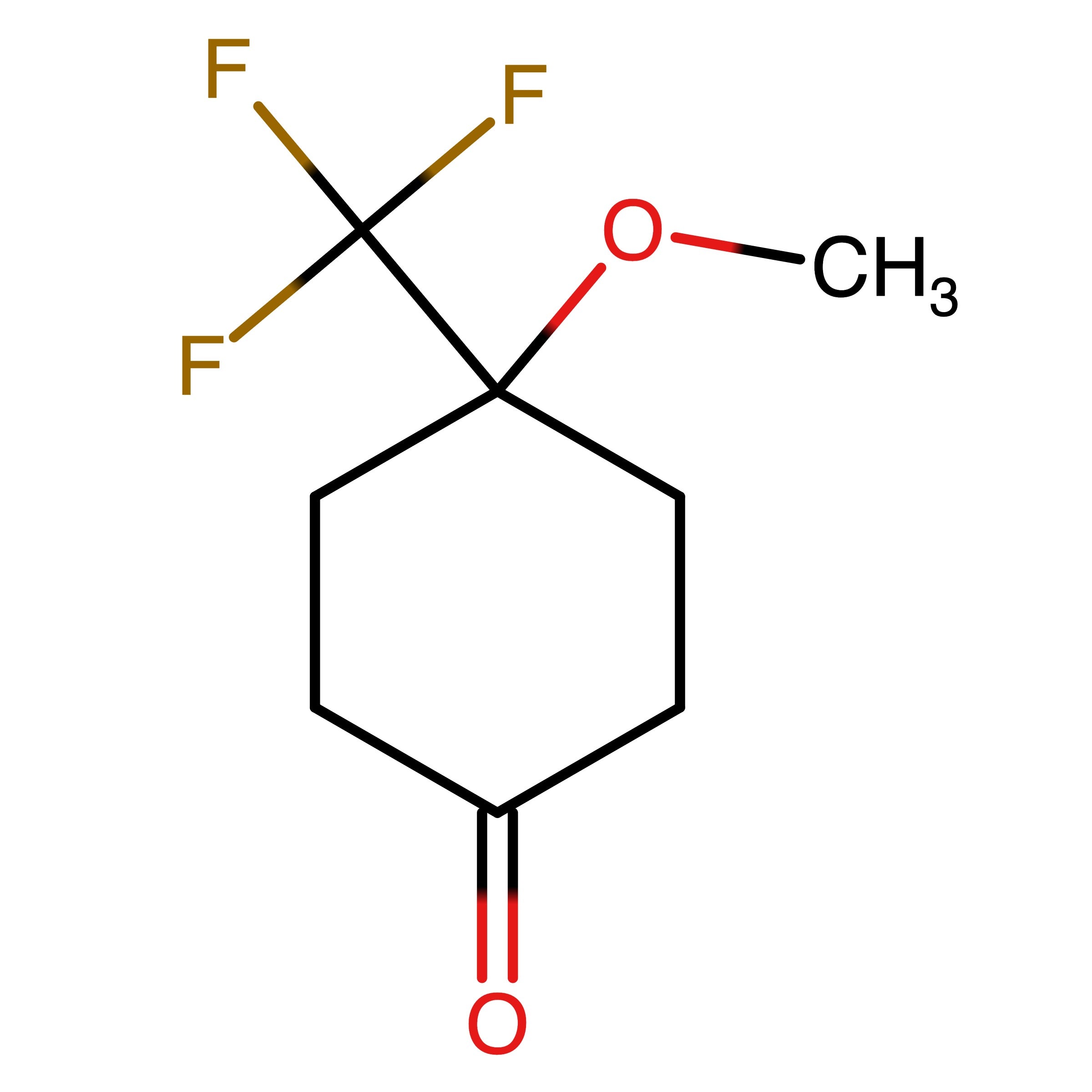 CAS RN 1421941-41-4 | 4-Methoxy-4-(trifluoromethyl)cyclohexan-1-one | MFCD32704853