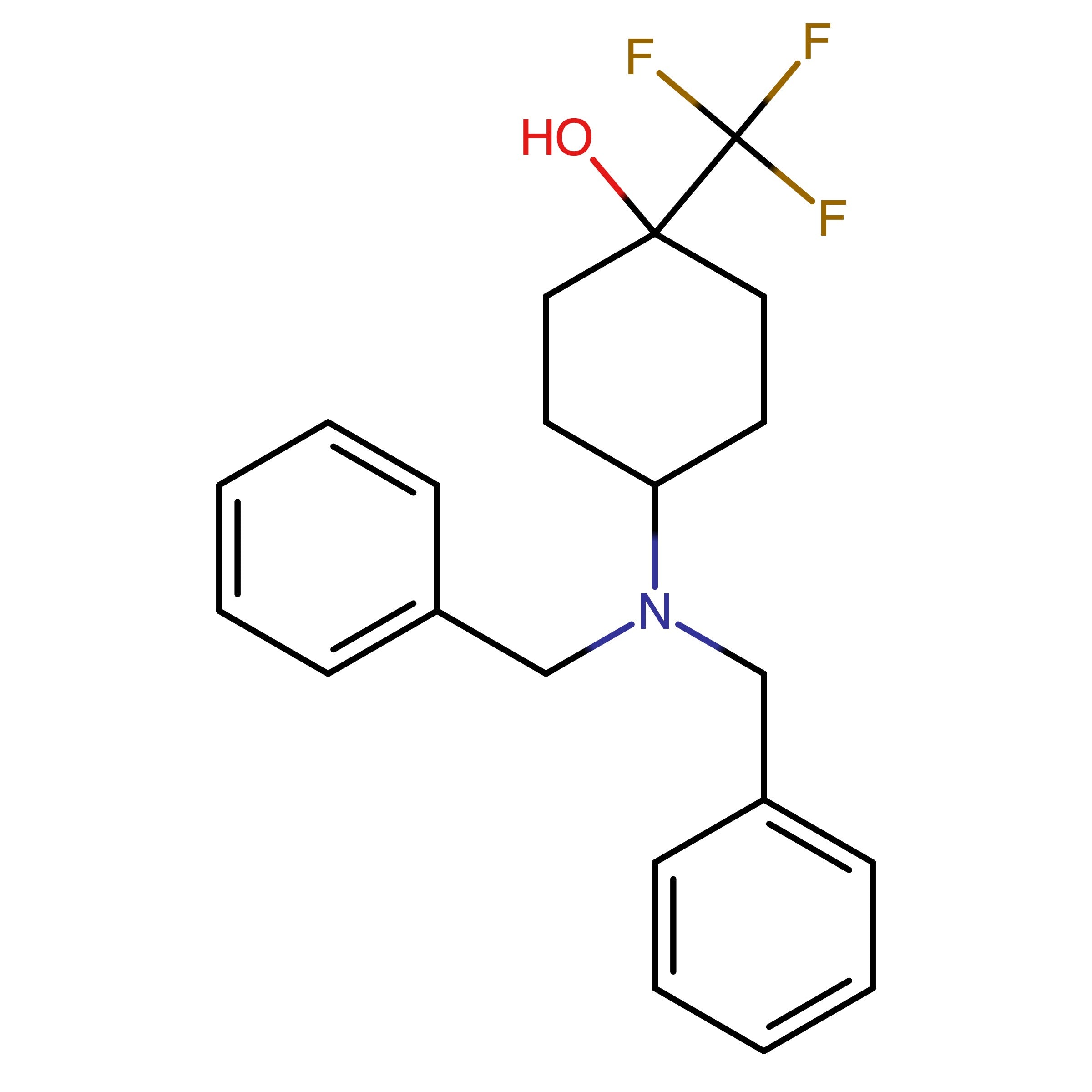 CAS RN 1202411-99-1 | 4-(Dibenzylamino)-1-(trifluoromethyl)cyclohexan-1-ol