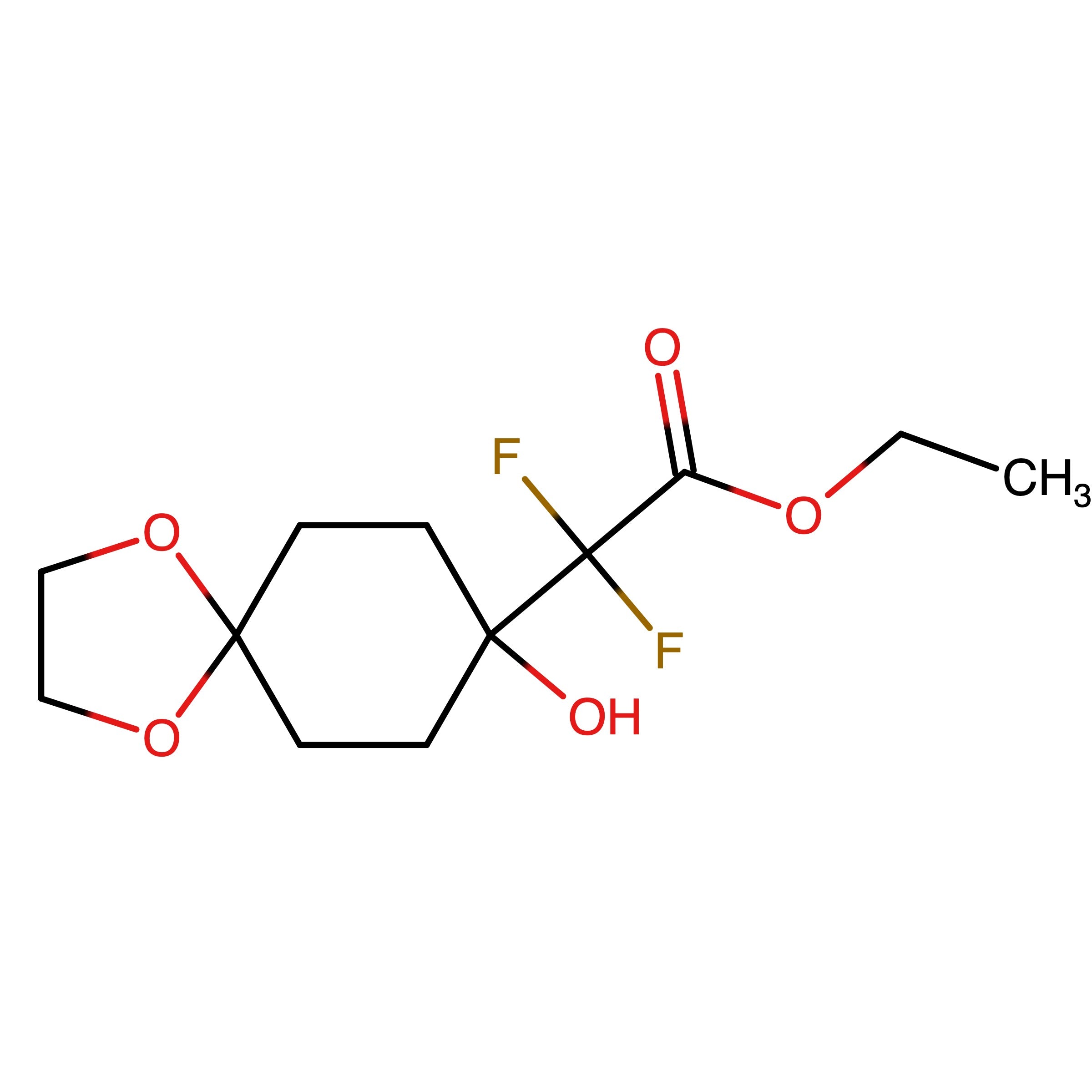 CAS RN 681240-41-5 | Ethyl 2,2-difluoro-2-(8-hydroxy-1,4-dioxaspiro[4.5]decan-8-yl)acetate