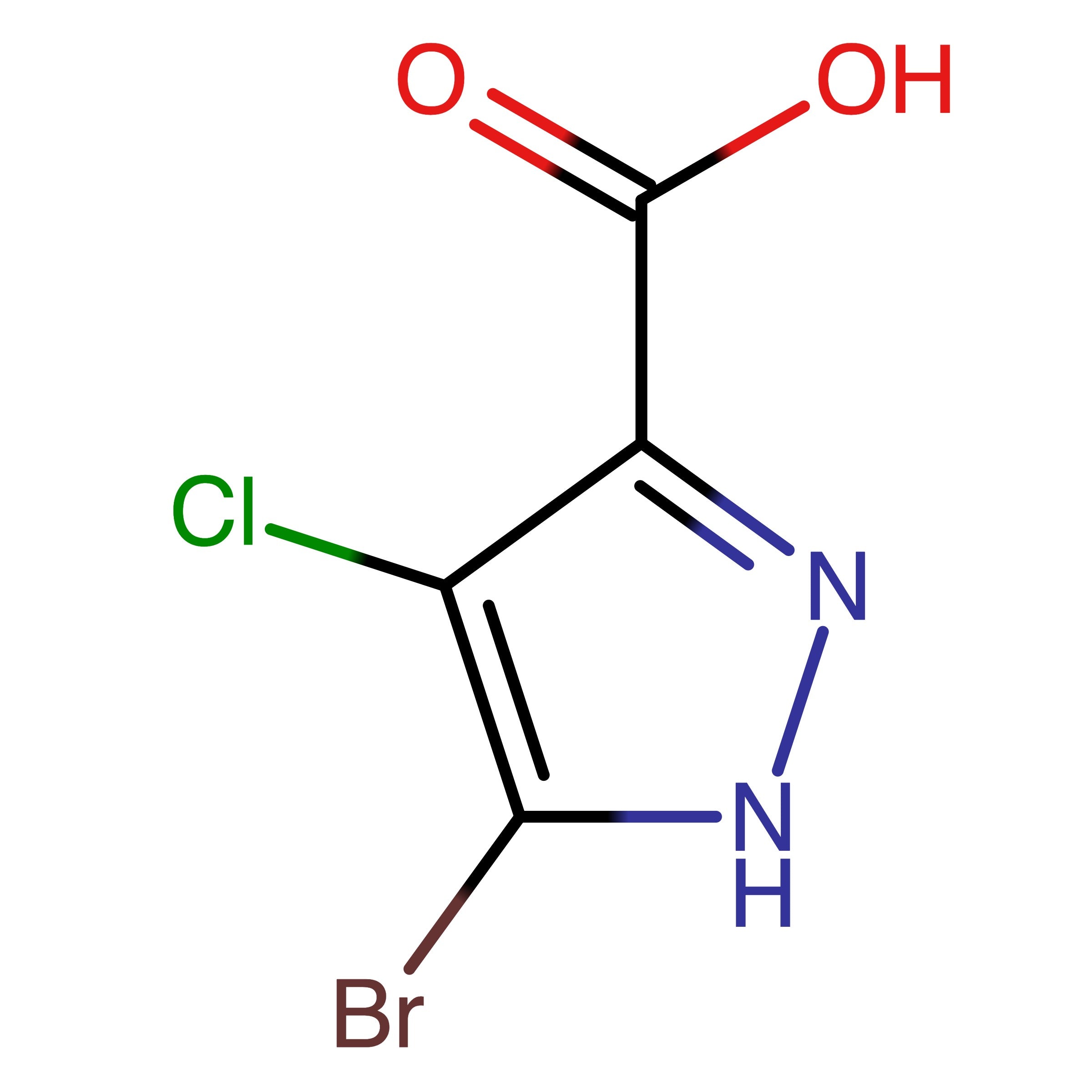 CAS RN 1934259-26-3 | 5-Bromo-4-chloro-1H-pyrazole-3-carboxylic acid