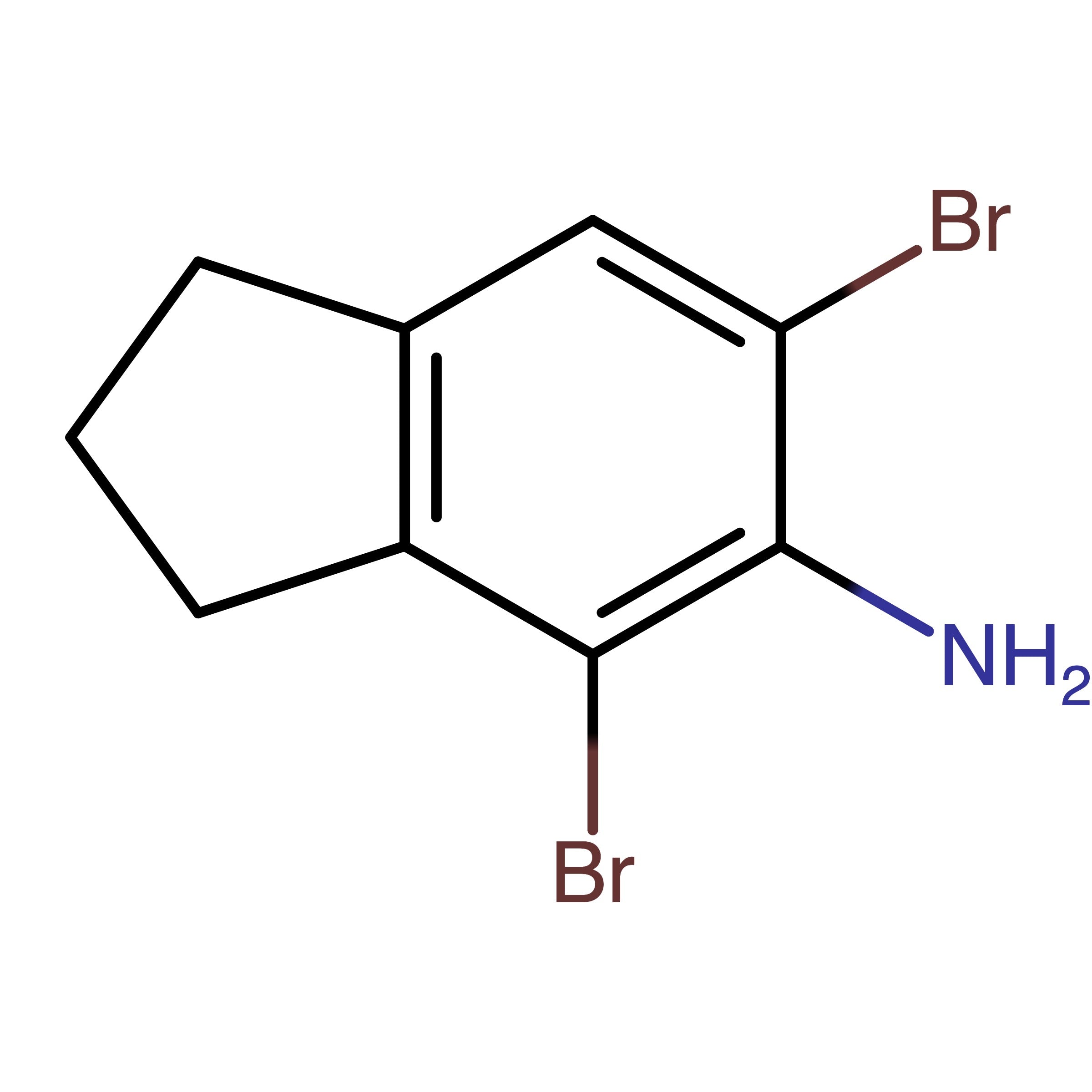 CAS RN 214697-92-4 | 4,6-Dibromo-2,3-dihydro-1H-inden-5-amine | MFCD27947409