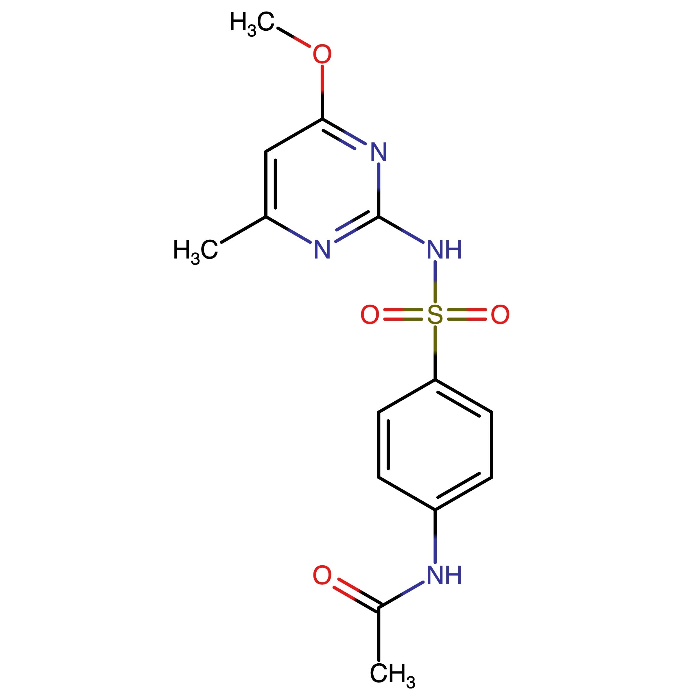 36082-36-7 | N-(4-(N-(4-Methoxy-6-methylpyrimidin-2-yl)sulfamoyl)phenyl)acetamide